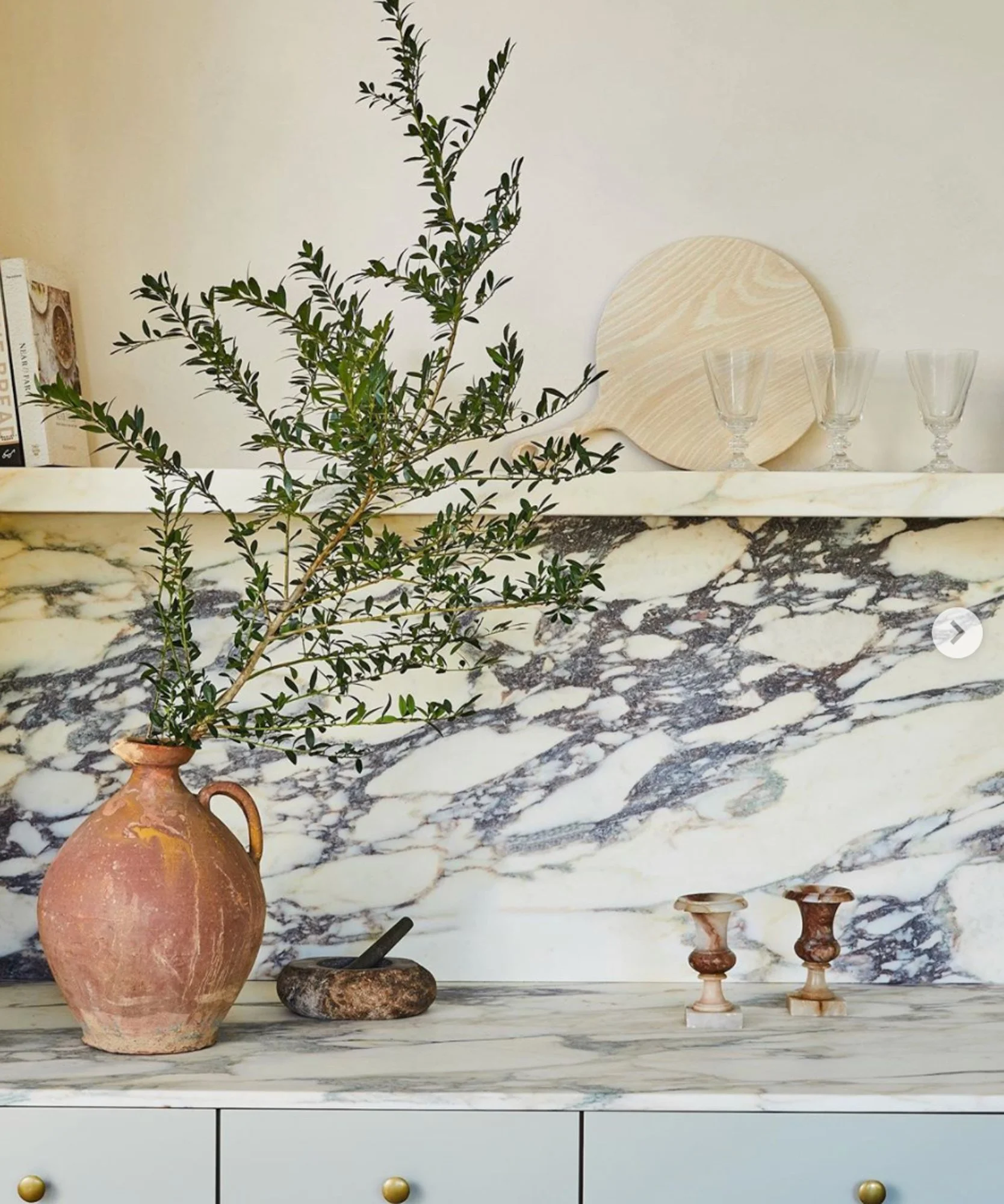 Via Colin King. Home of Athena Calderone. Photography by Nicole Franzen. 