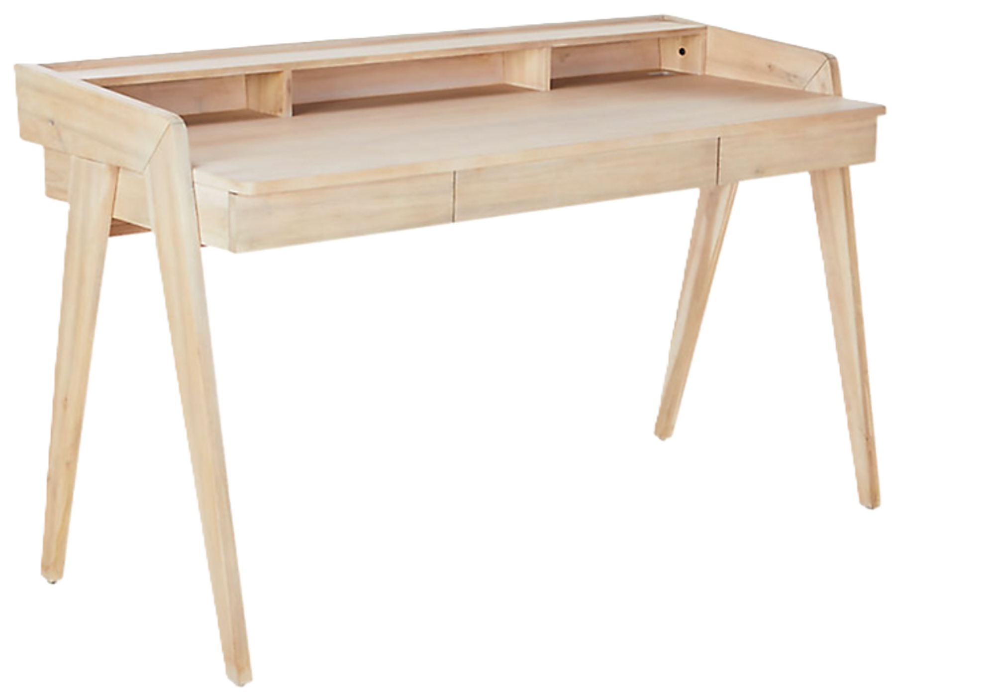 CB2 Drommen Whitewashed Desk $599 