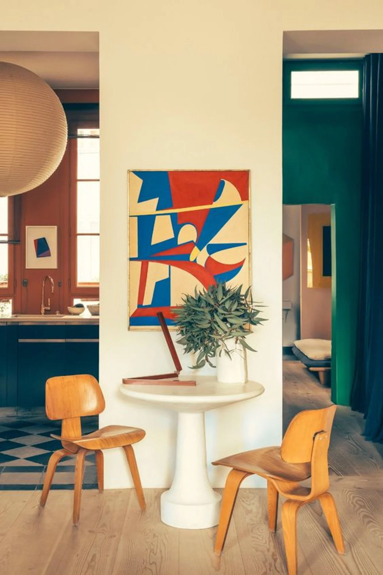 Home of François Champsaur photographed by Romain Laprade via Architectural Digest