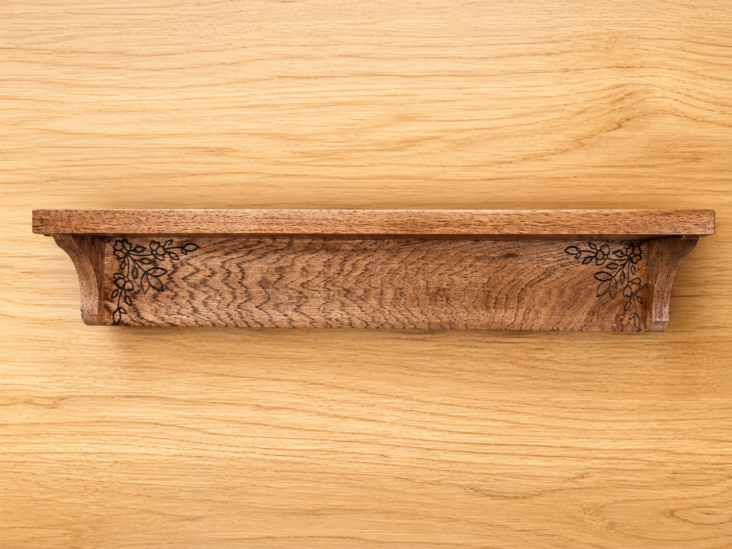 Hickory Shelf - Inlay Vine