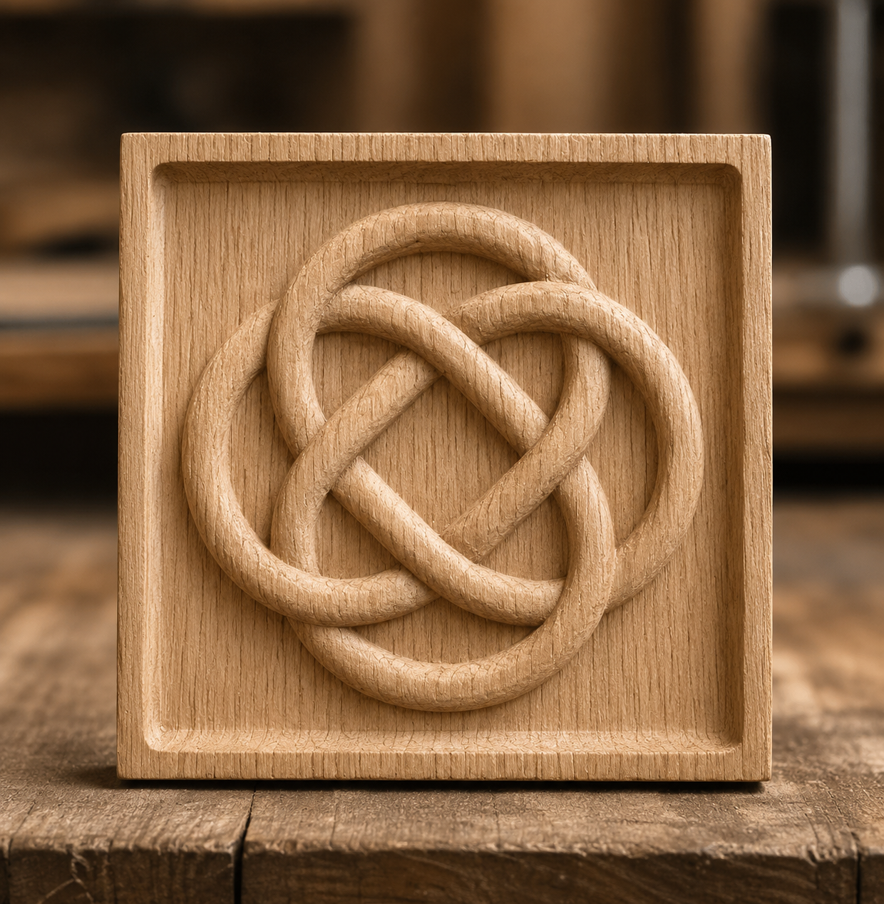 Celtic Weave Corner Block