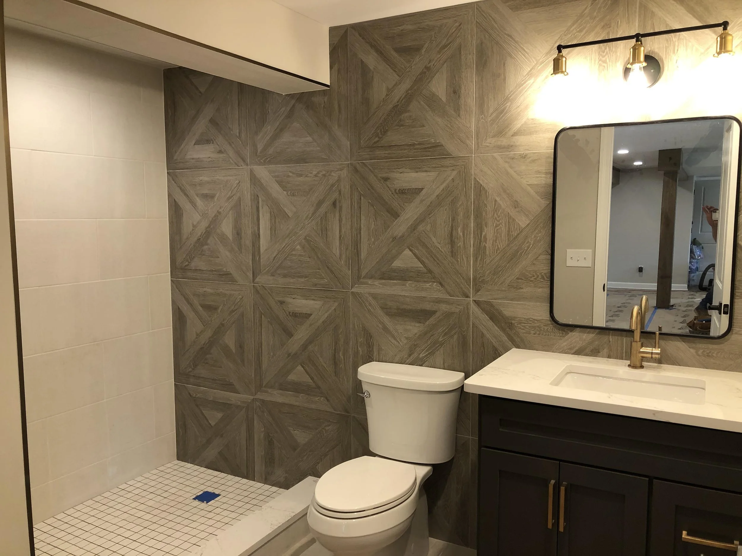 Michelle Lane renovation bathroom.