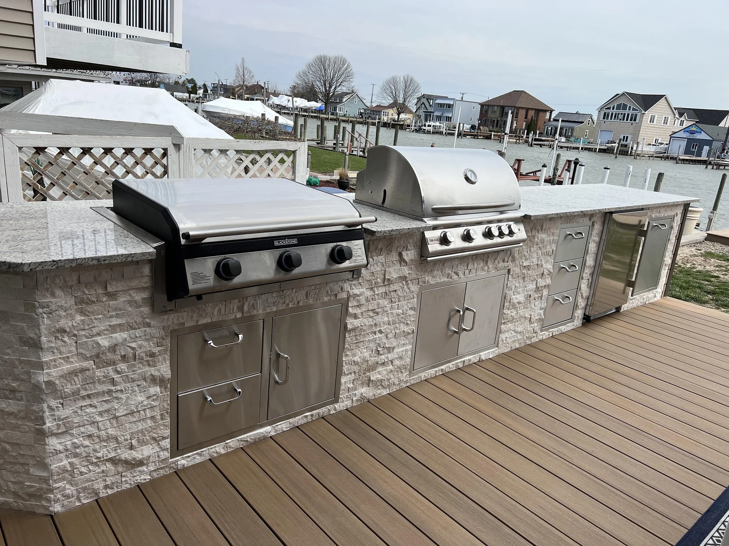 North River Road Outdoor Kitchen