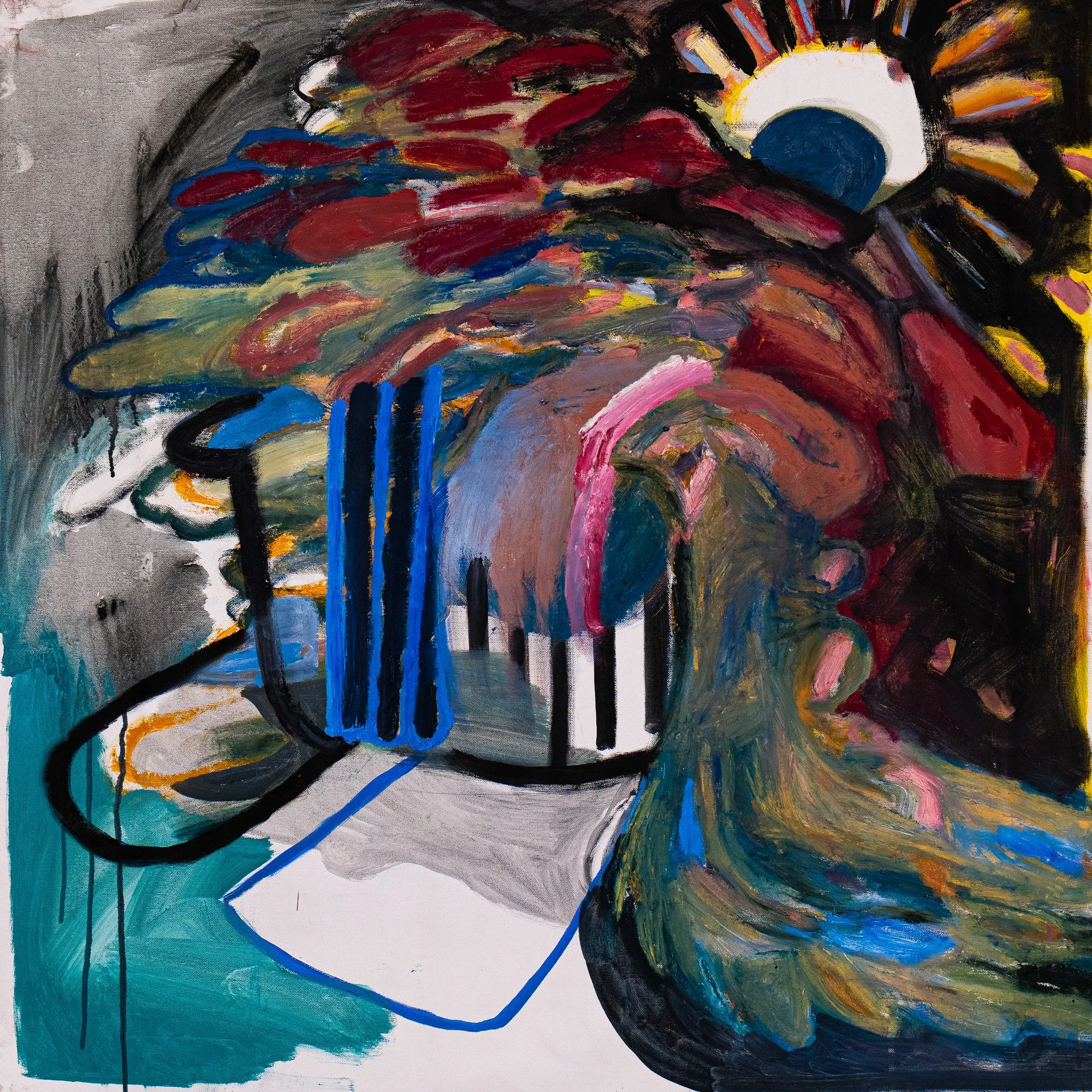 Untitled (Laundry basket), 2021 - 62 x 50 cm / 24 x 19.6 in