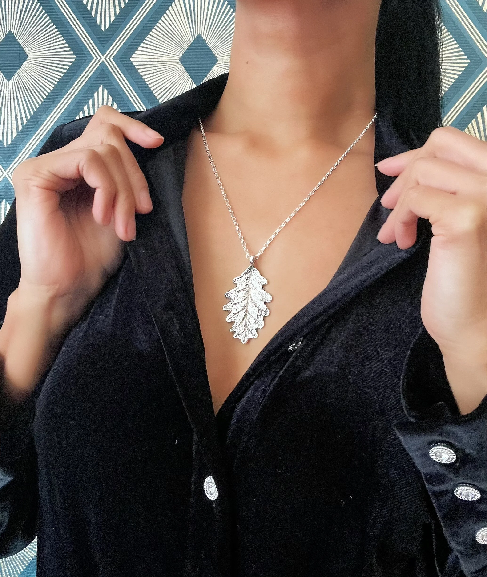 Oak Leaf Necklace