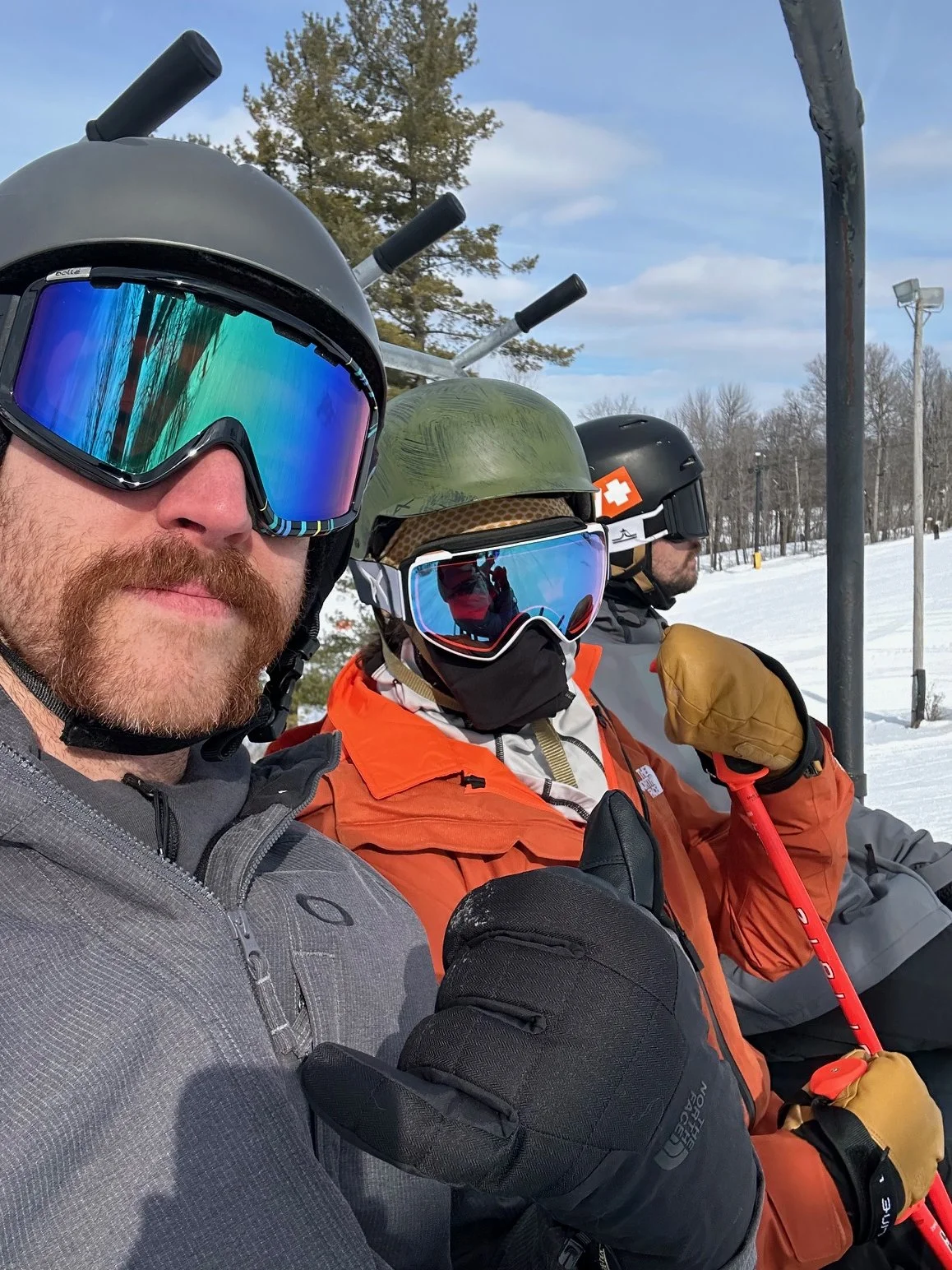 On the slopes this past winter