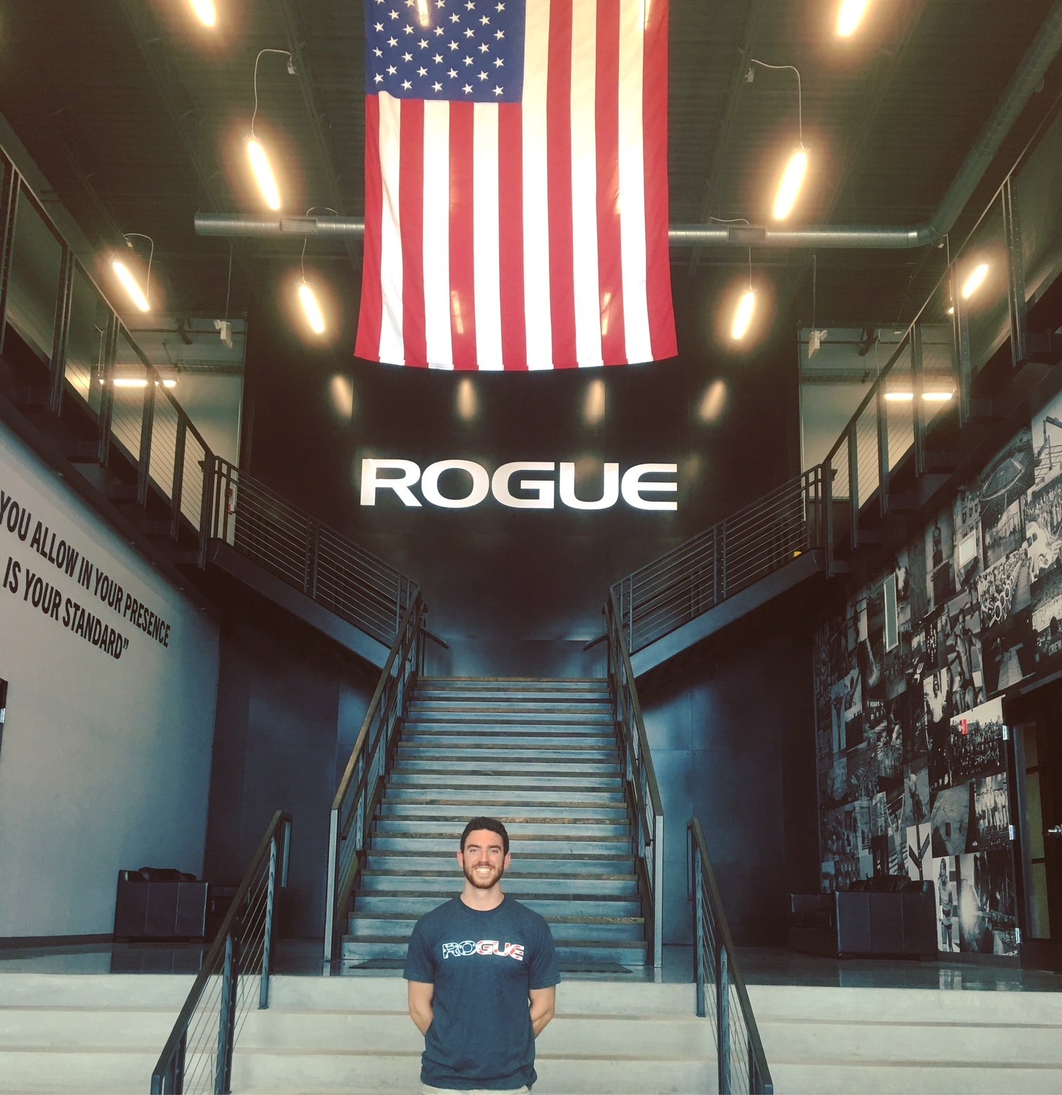 First day at Rogue Fitness