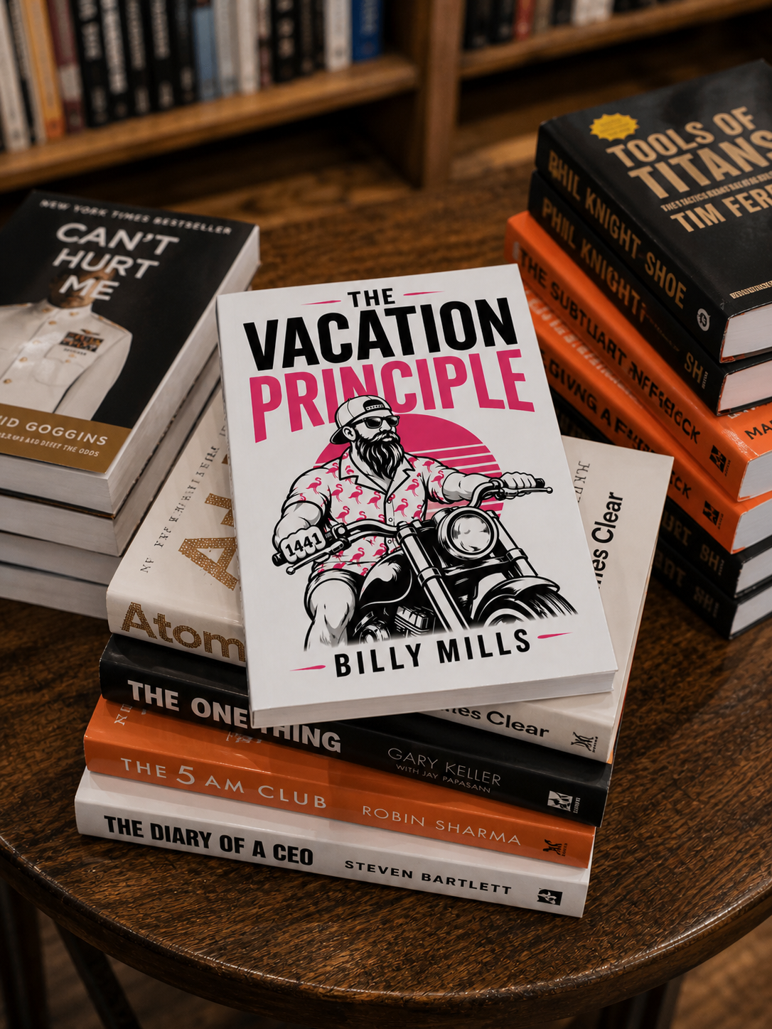 Front cover of The Vacation Principle, a book by Billy Mills