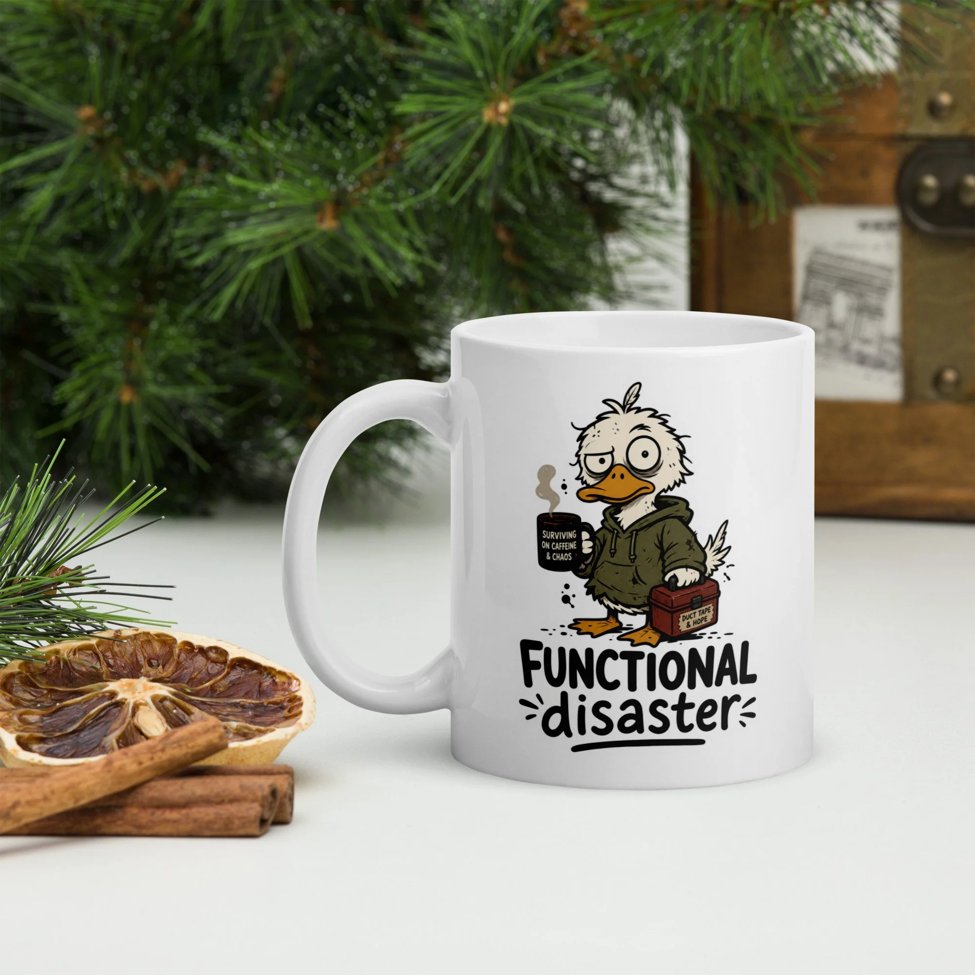 Caffeine Container: Functional Disaster Edition