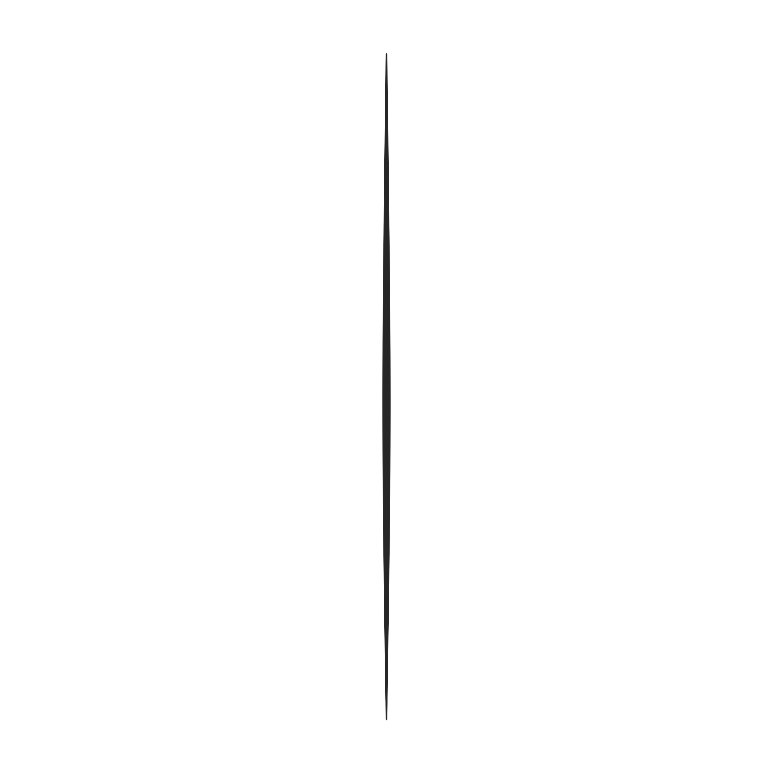 A black vertical line.
