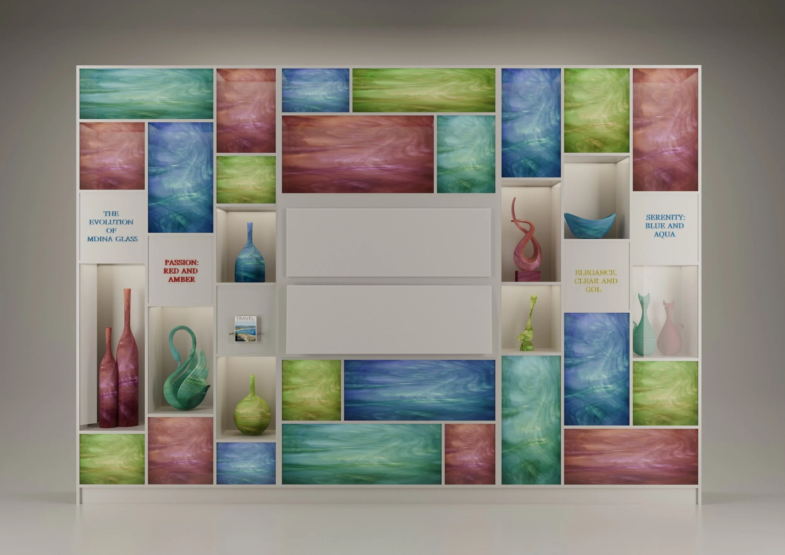 Mdina Glass Exhibition:  Entry & Engagement Space
