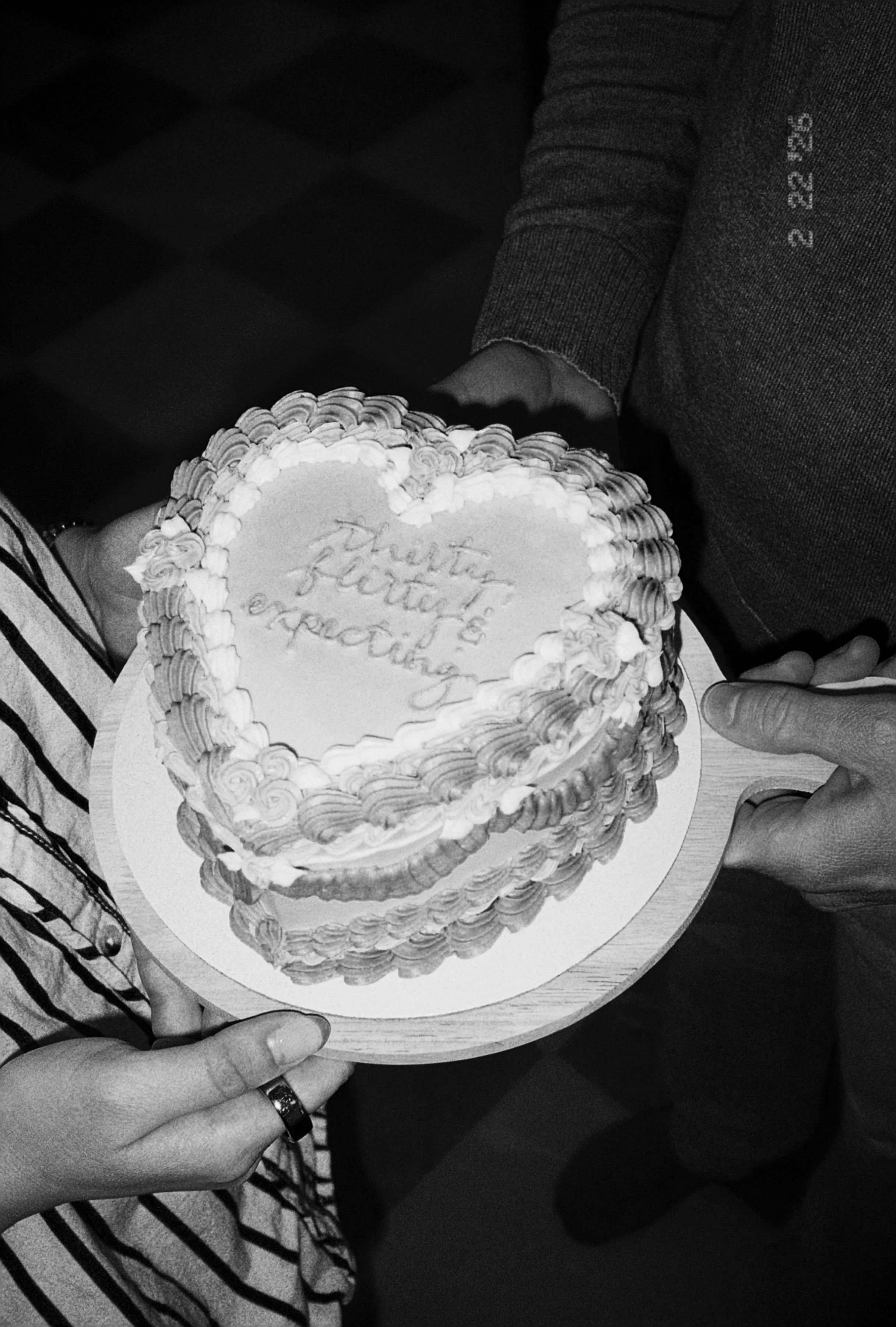 Gender reveal birthday surprise