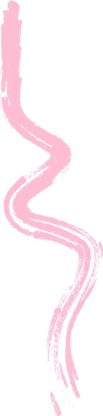 Pink wavy line on a black background.