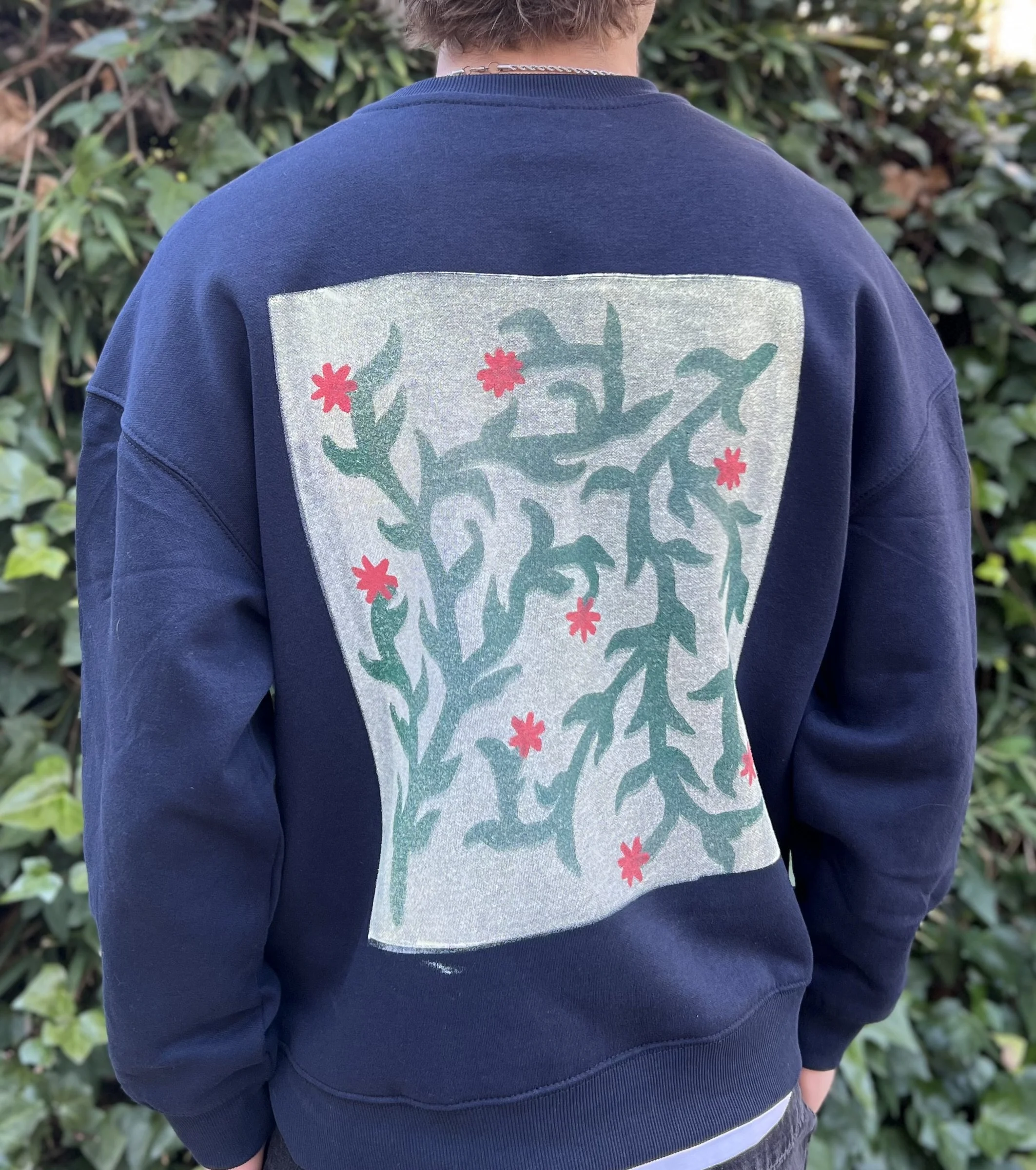 An image flores crewneck