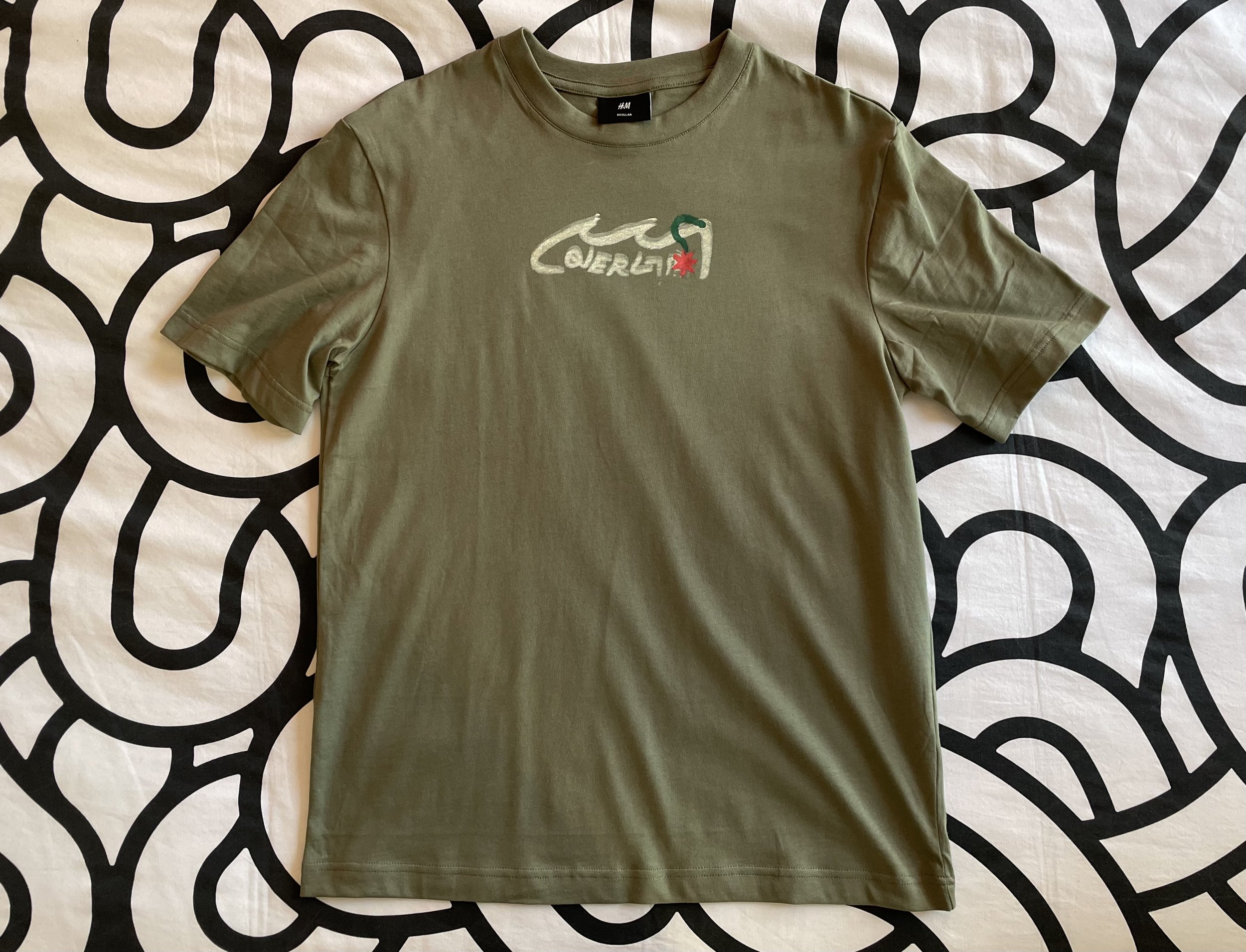 "Flores" t-shirt  —feb. 2026 [front]