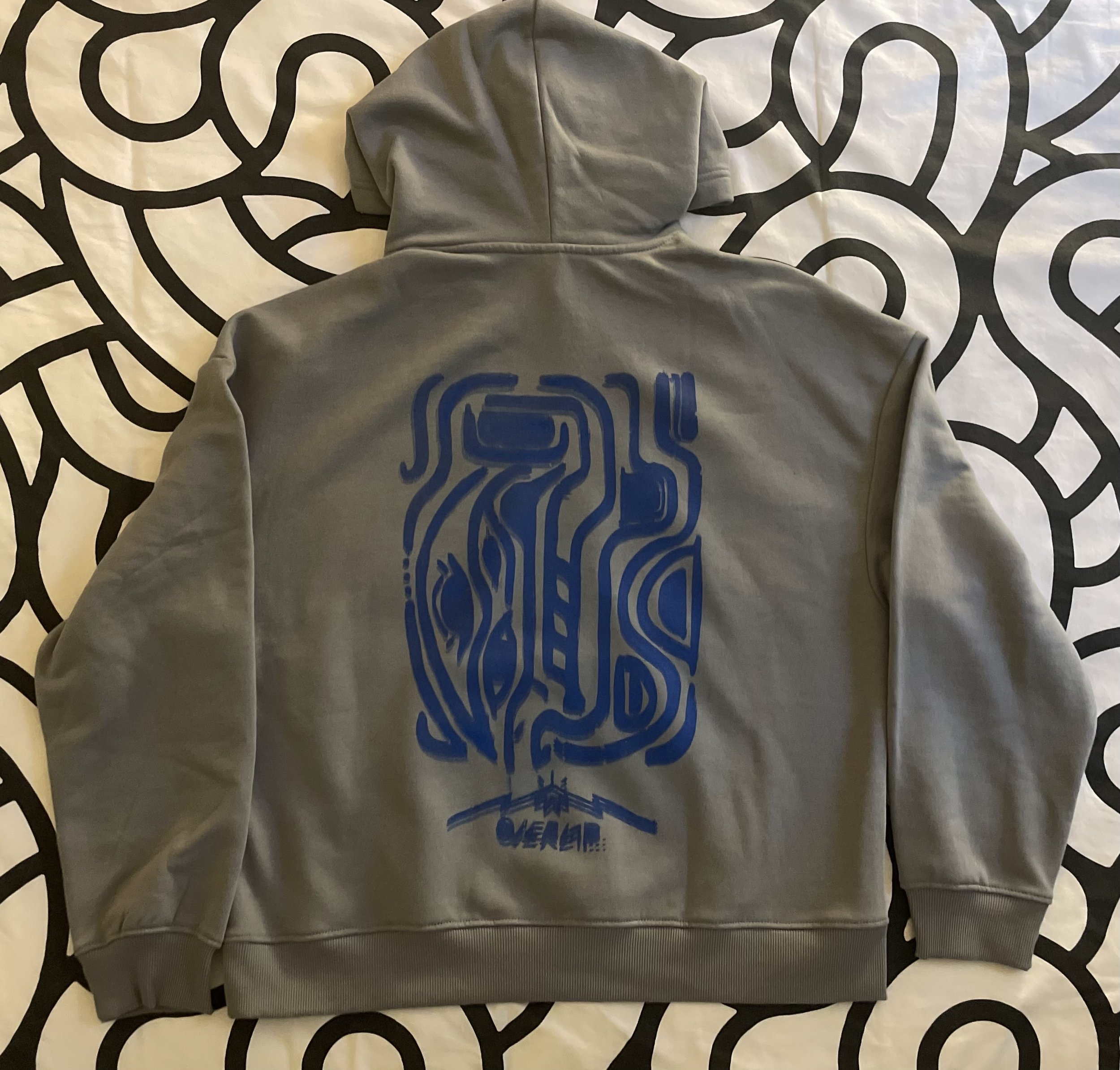 "Untitled (eyes)" hoodie —nov. 2025 [back]