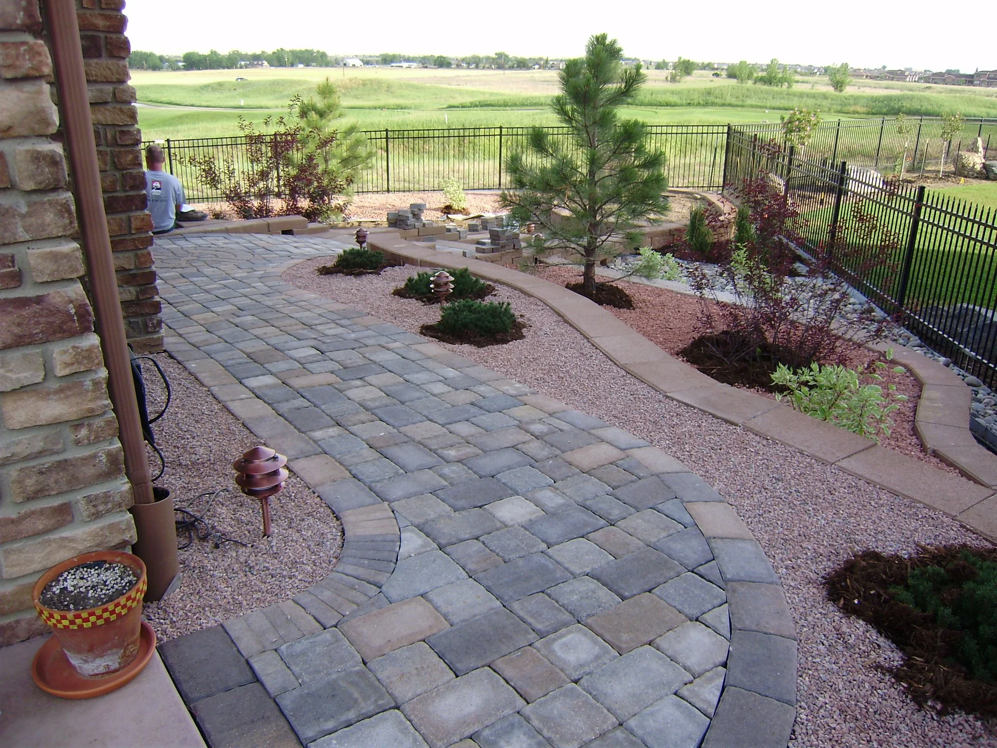 Paver Walkway