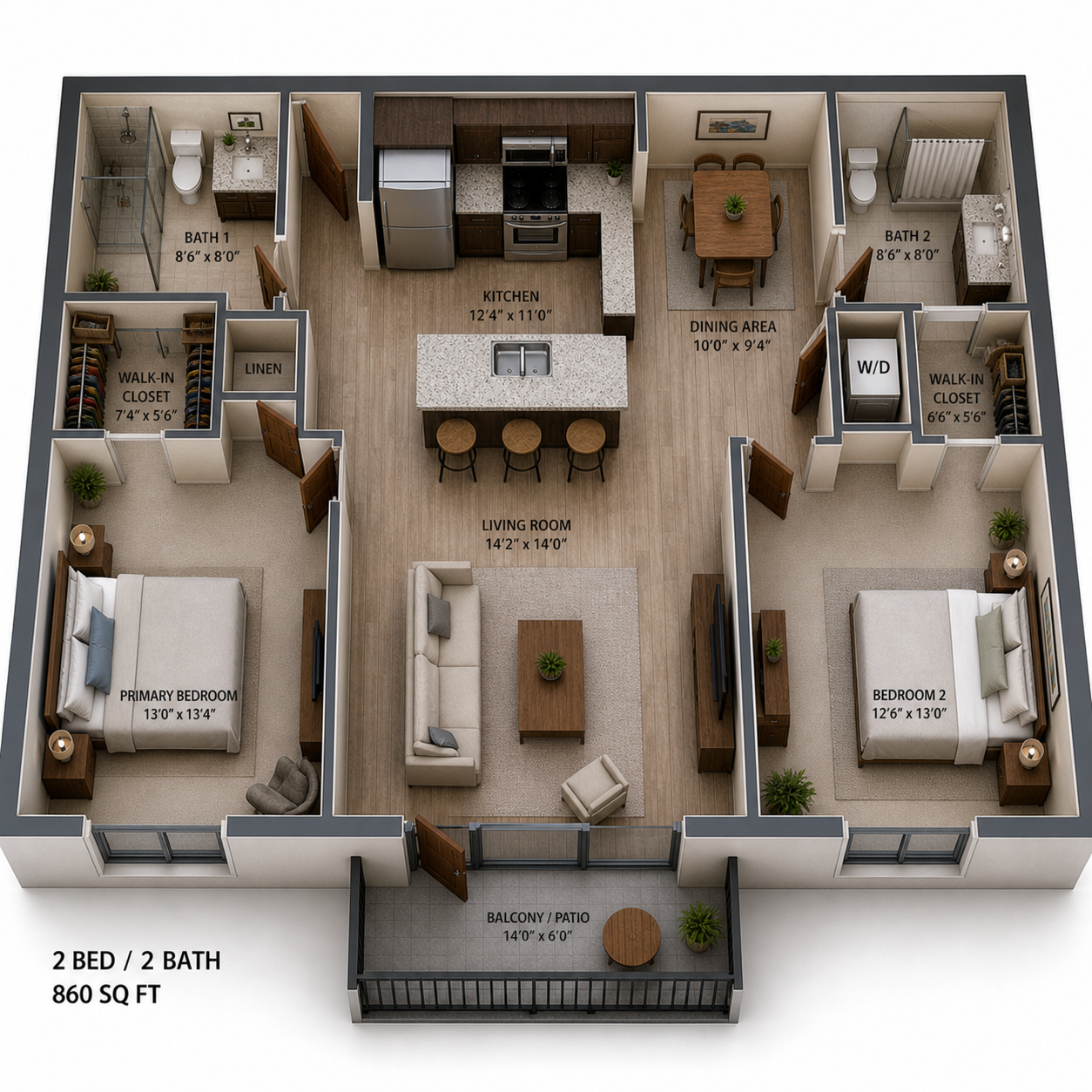 2br/2bth