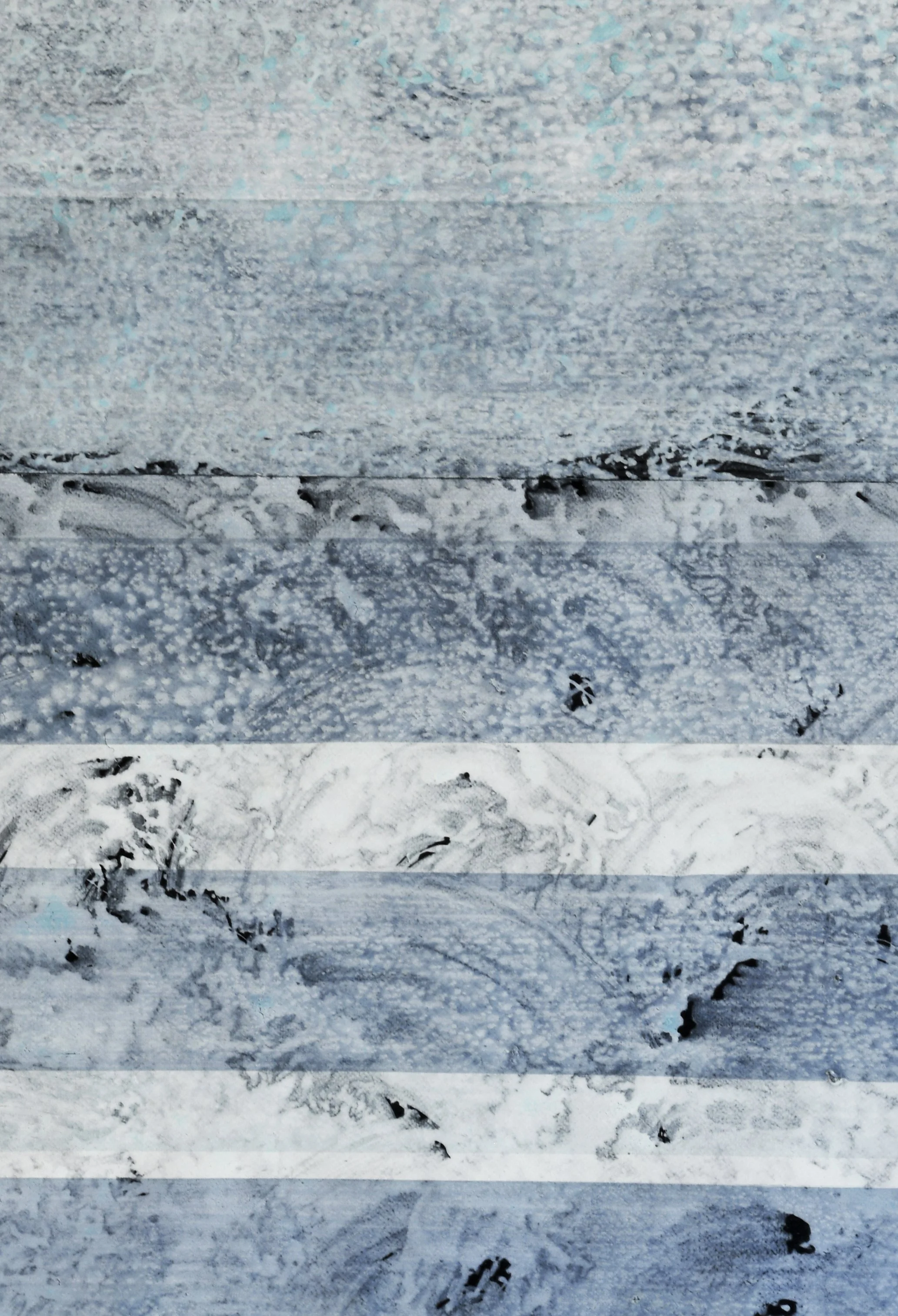 La mer pousse les songes aux horizons bleus
