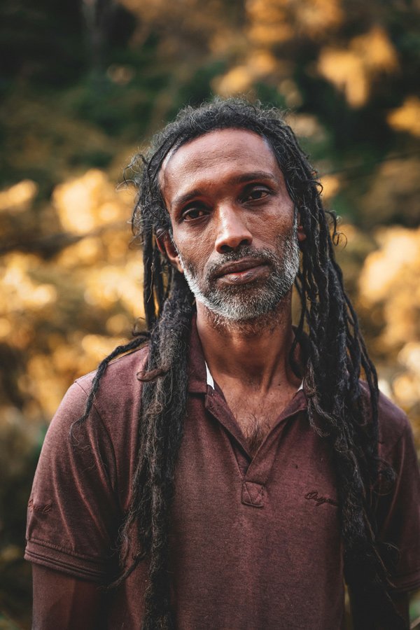A man representing men's health community and support