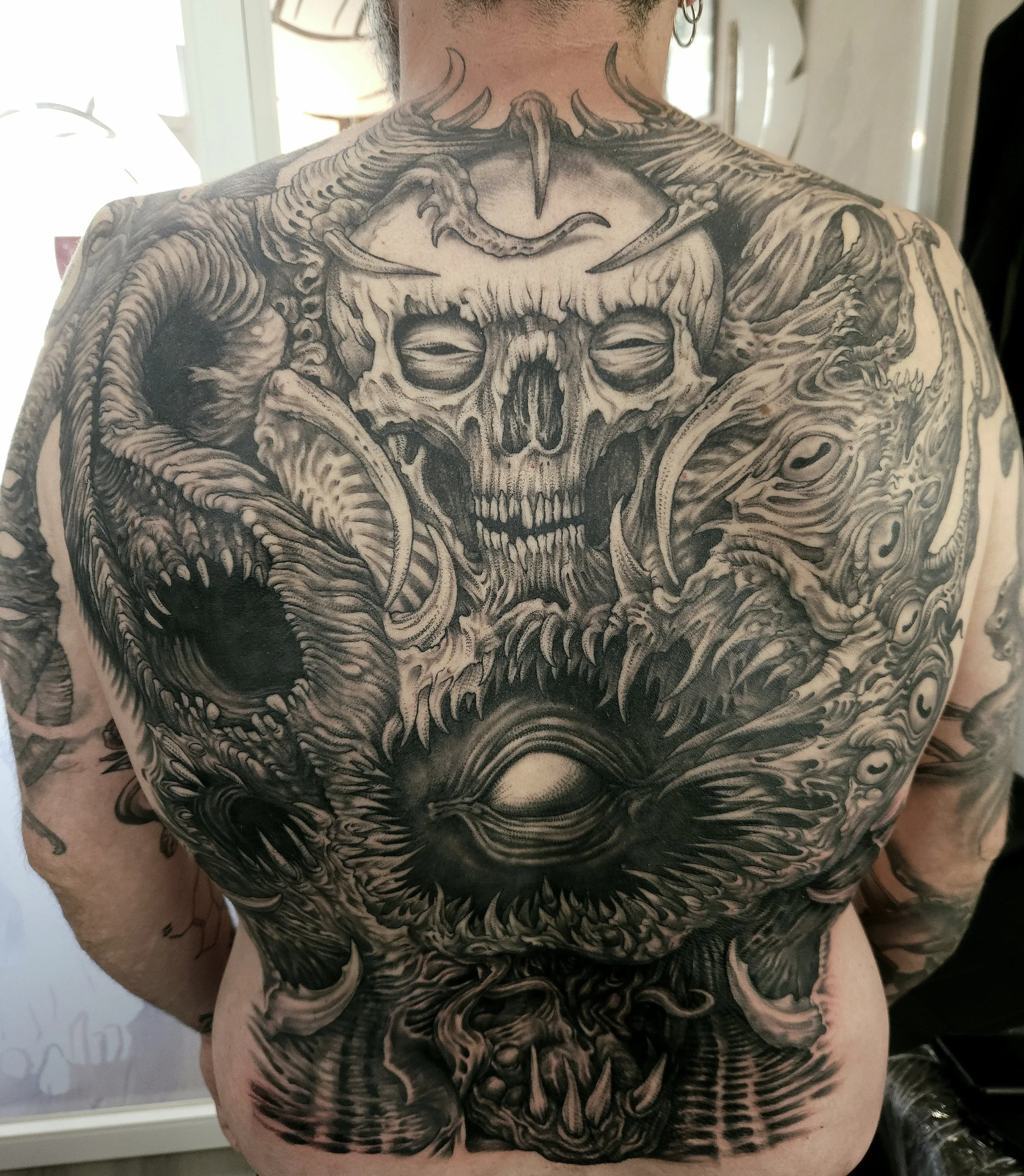Tatuaje de grandes dimensiones