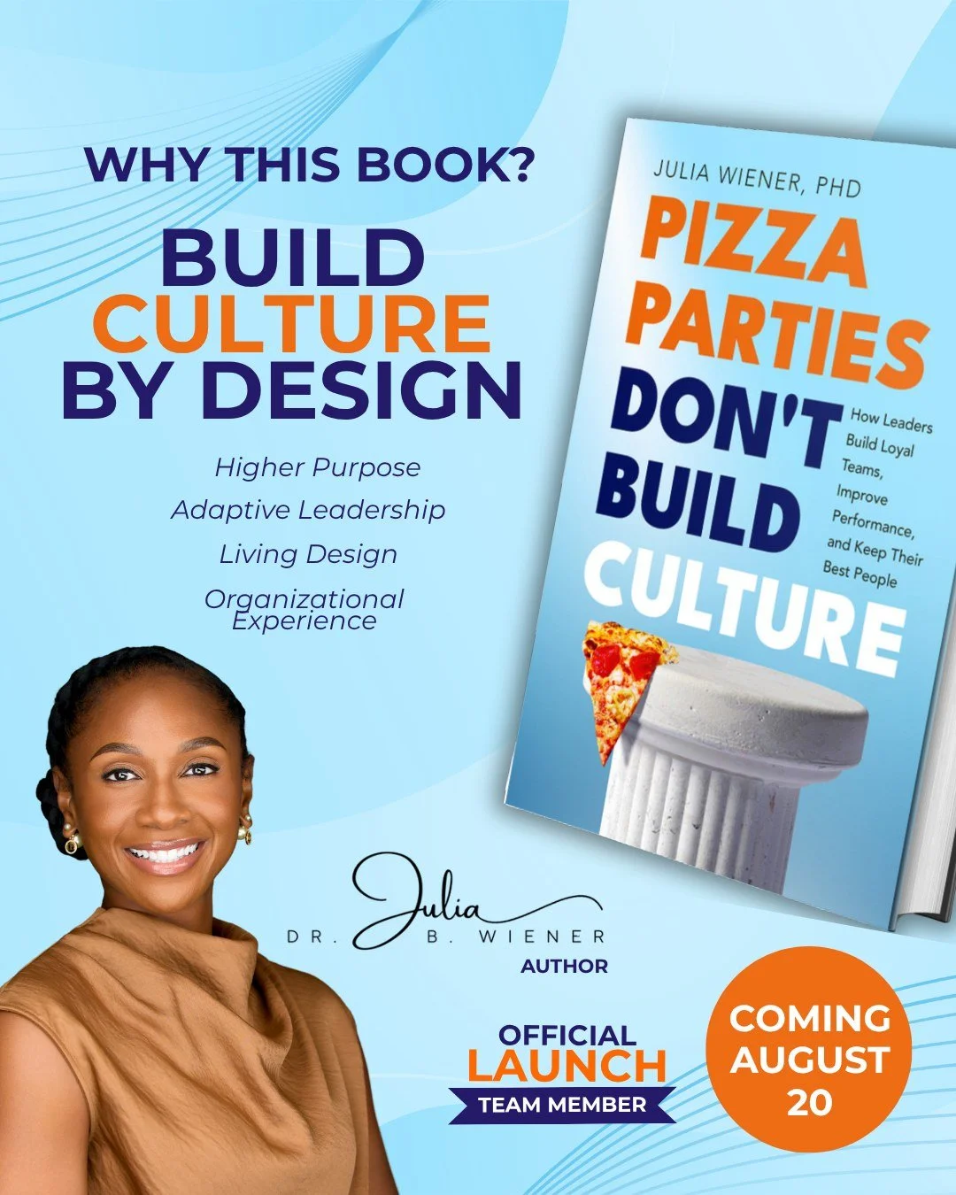 🎉 Congratulations, Dr. Julia Wiener! 📚🍕

Today, we&rsquo;re excited to celebrate one of our very own CommonGood Medical Board members, Dr. Julia Wiener, on the launch of her new book, Pizza Parties Don&rsquo;t Build Culture: How Leaders Build Loya