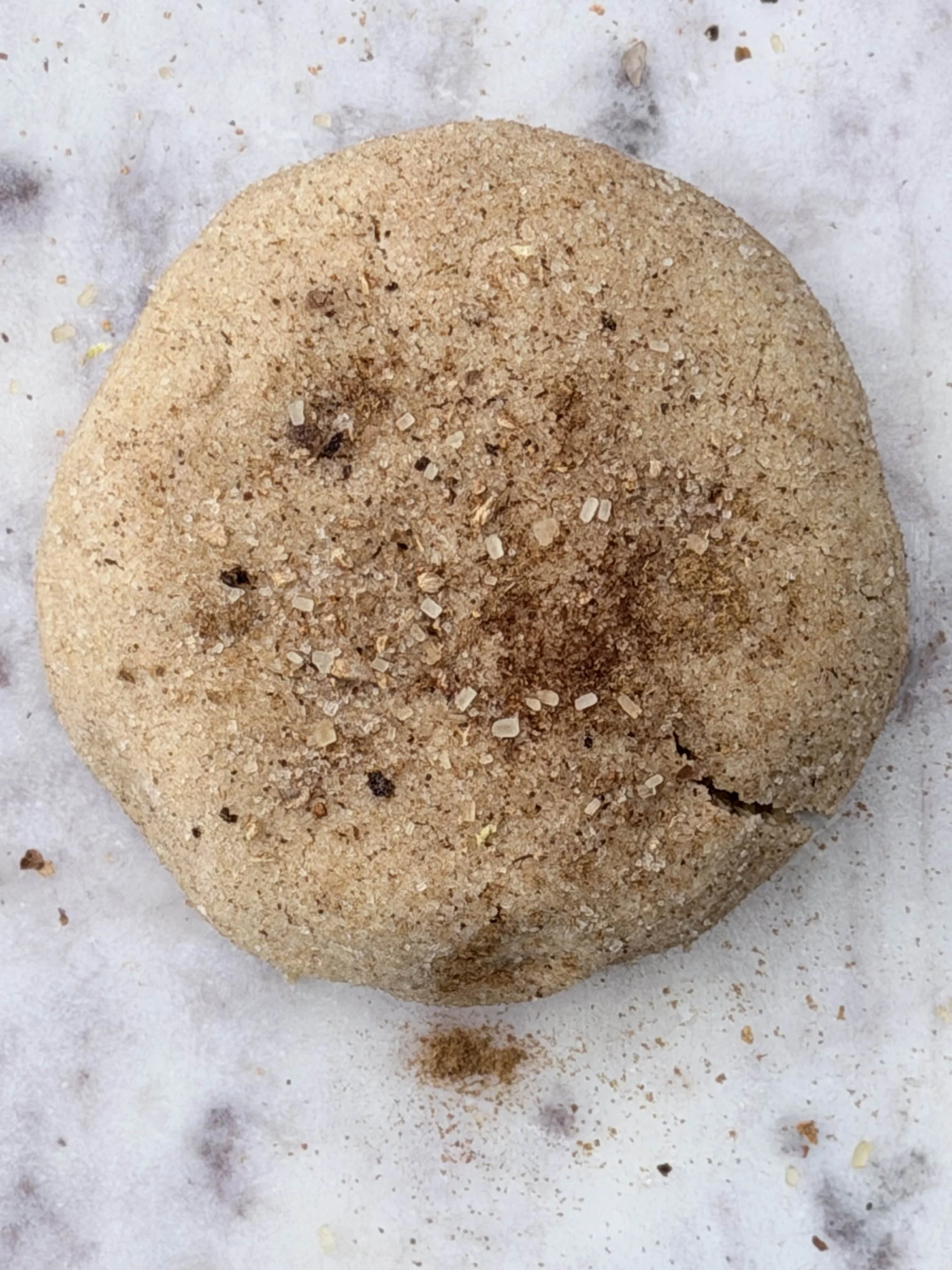 Chai Spiced Snickerdoodle Cookie