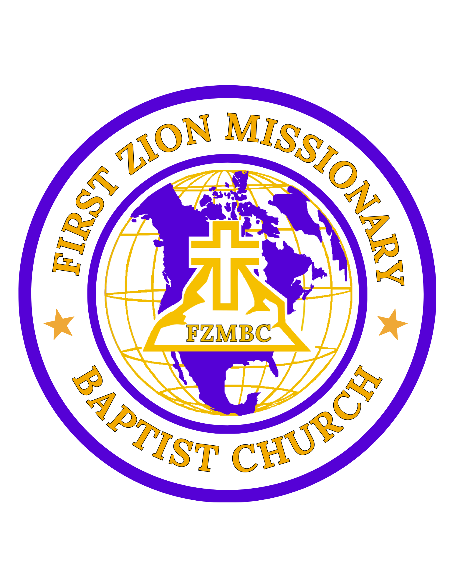 Emblem / logo of First Zion Missionary Baptist Church.
