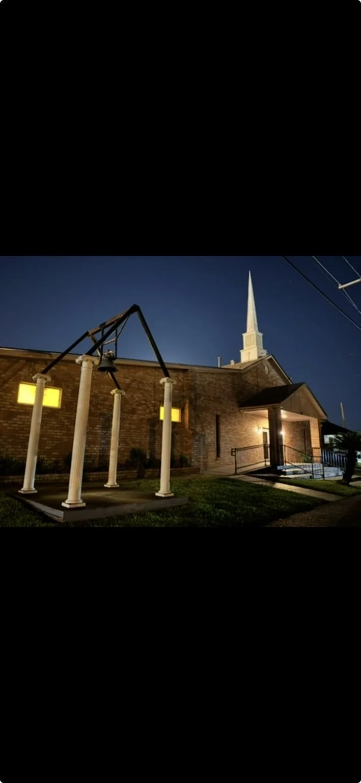 Exterior view of Historical 161 year old, First Zion Missionary Baptist Church on Causeway Boulevard in Jefferson Louisiana