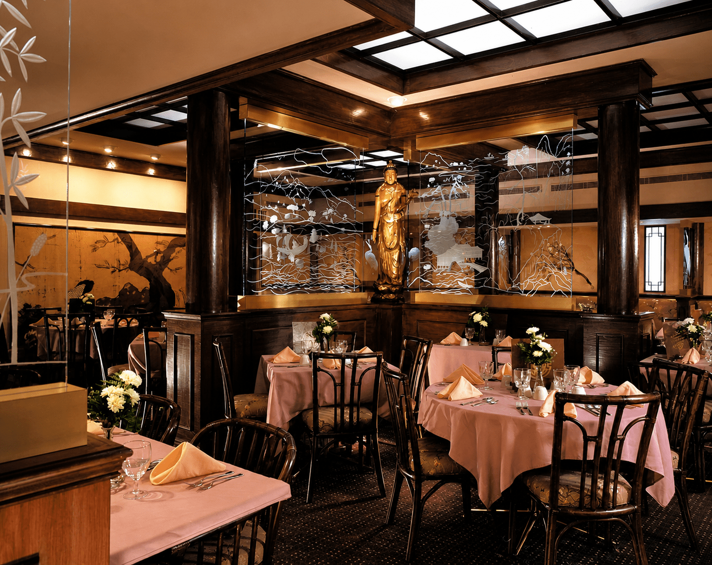 Plum Blossom Restaurant, Interior Design, South Florida