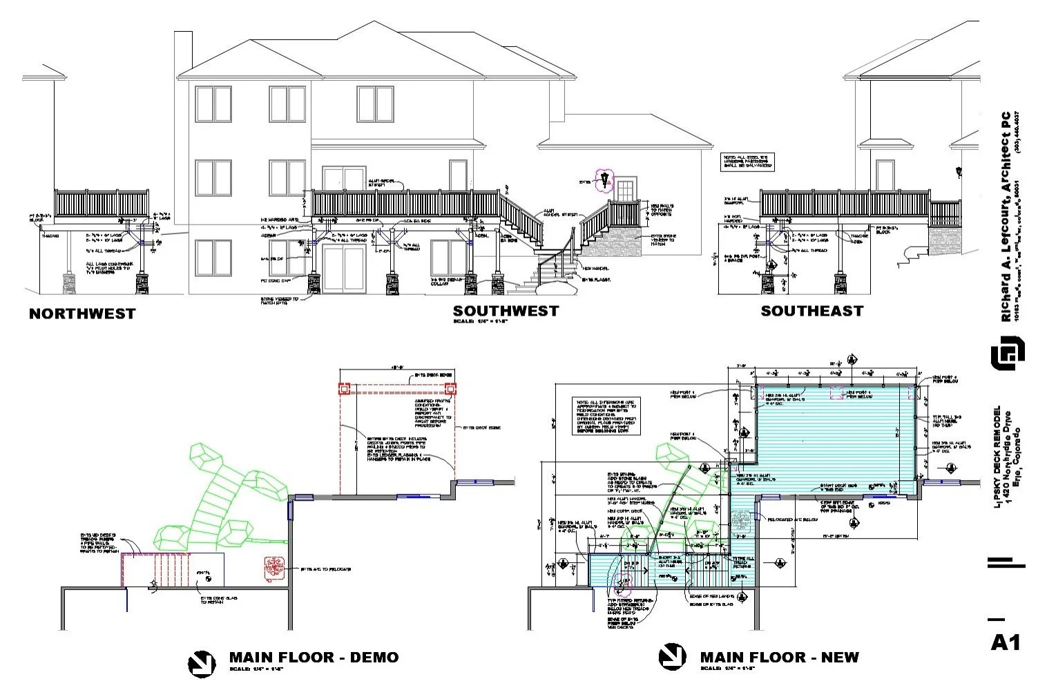 Wraparound Deck and Stair Addition, Erie, CO