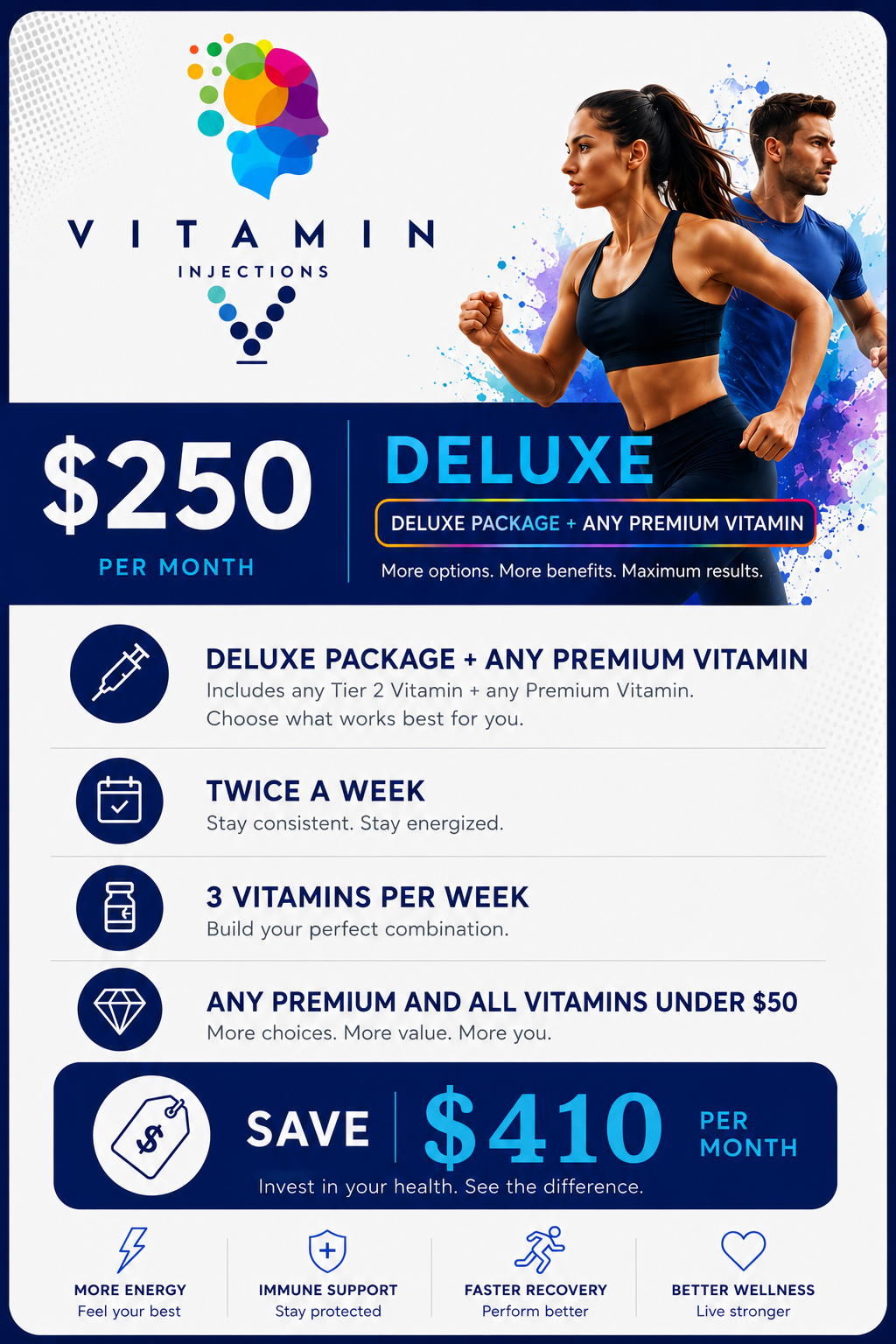Vitamin Injection Membership Deluxe