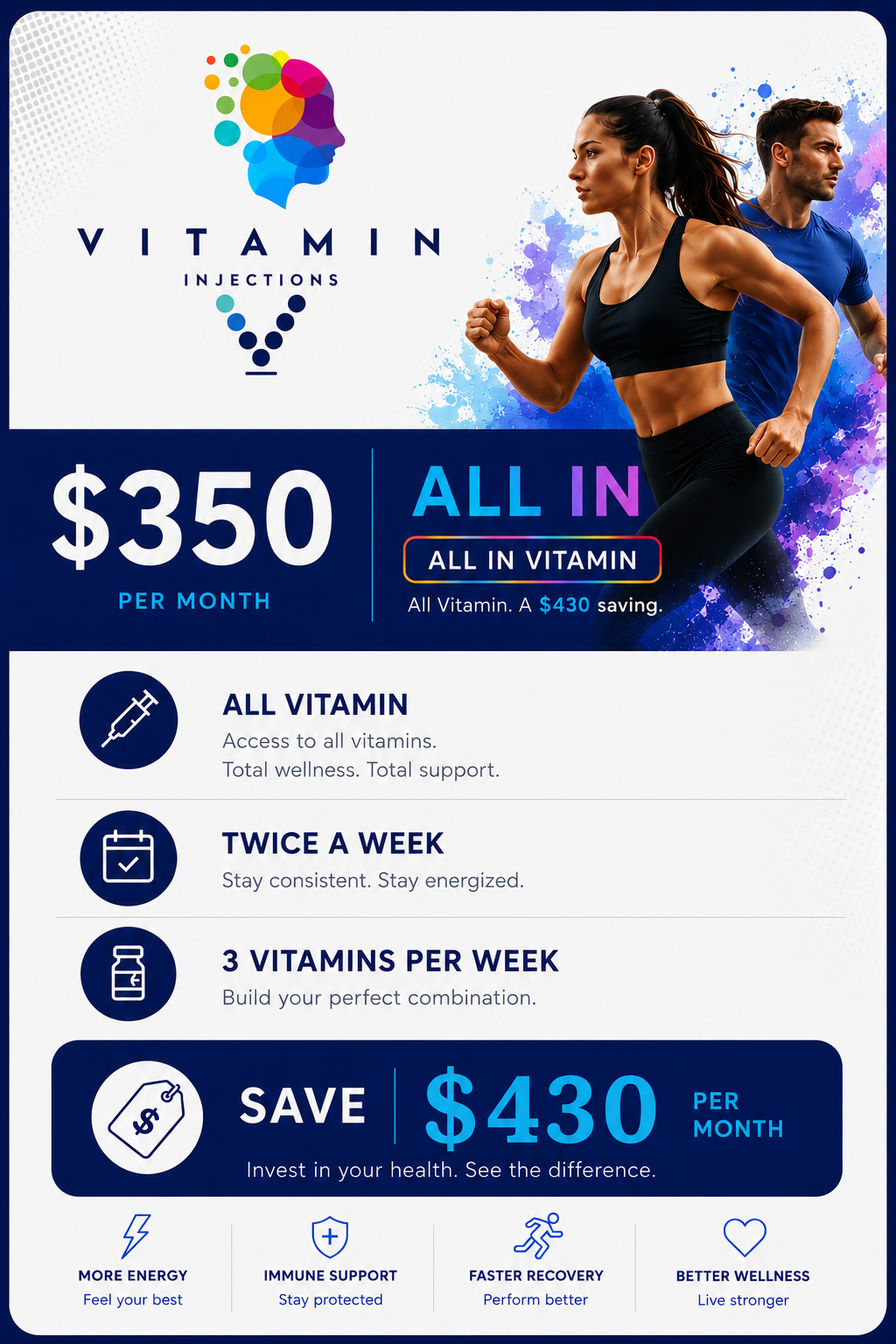 Vitamin Injection Membership All In