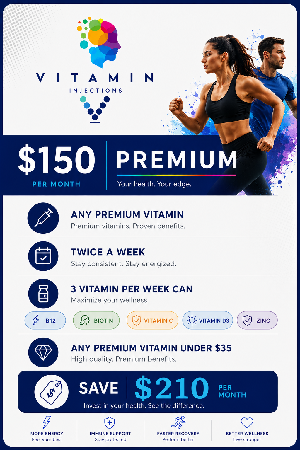 Vitamin Injection Membership Premium