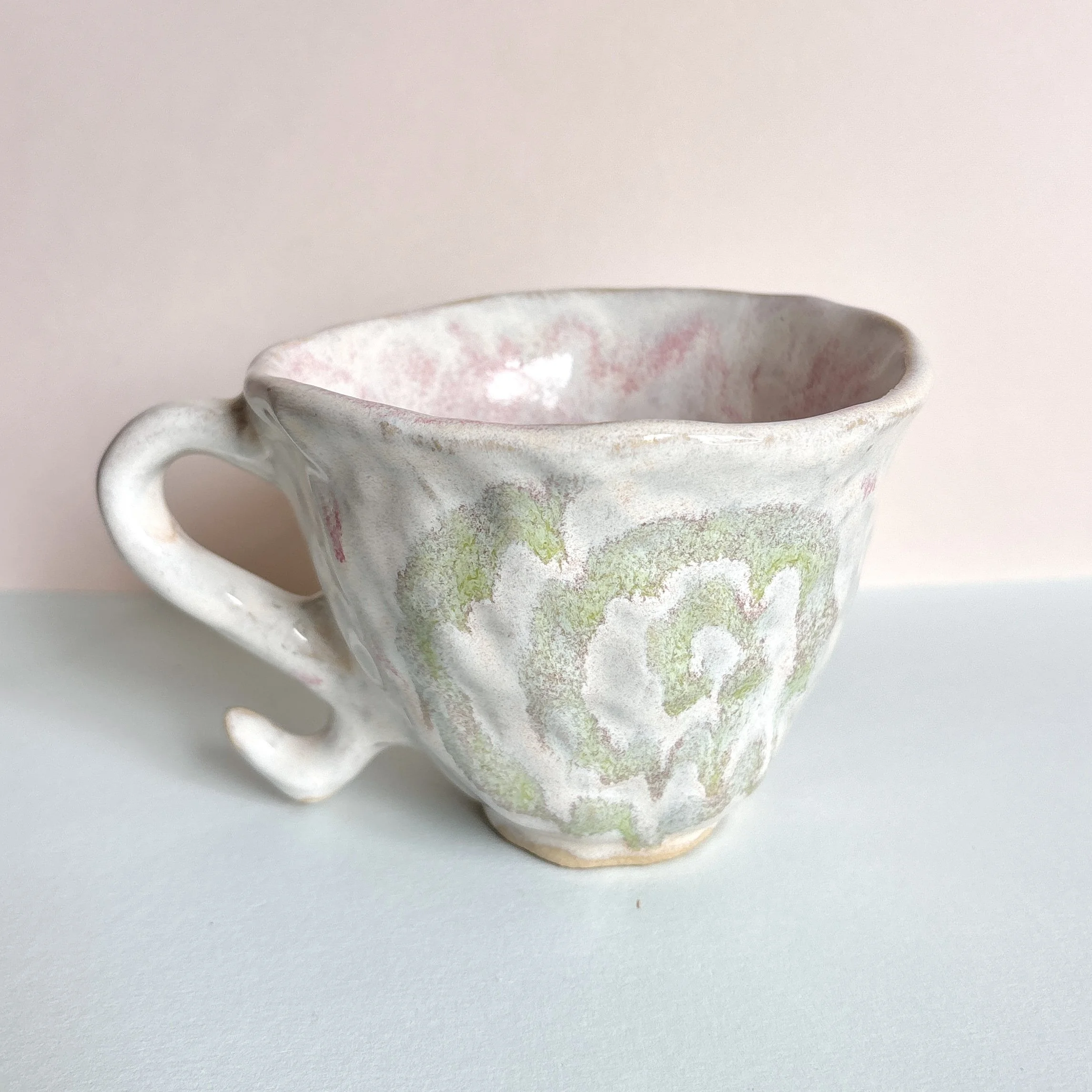 spiral tea cup