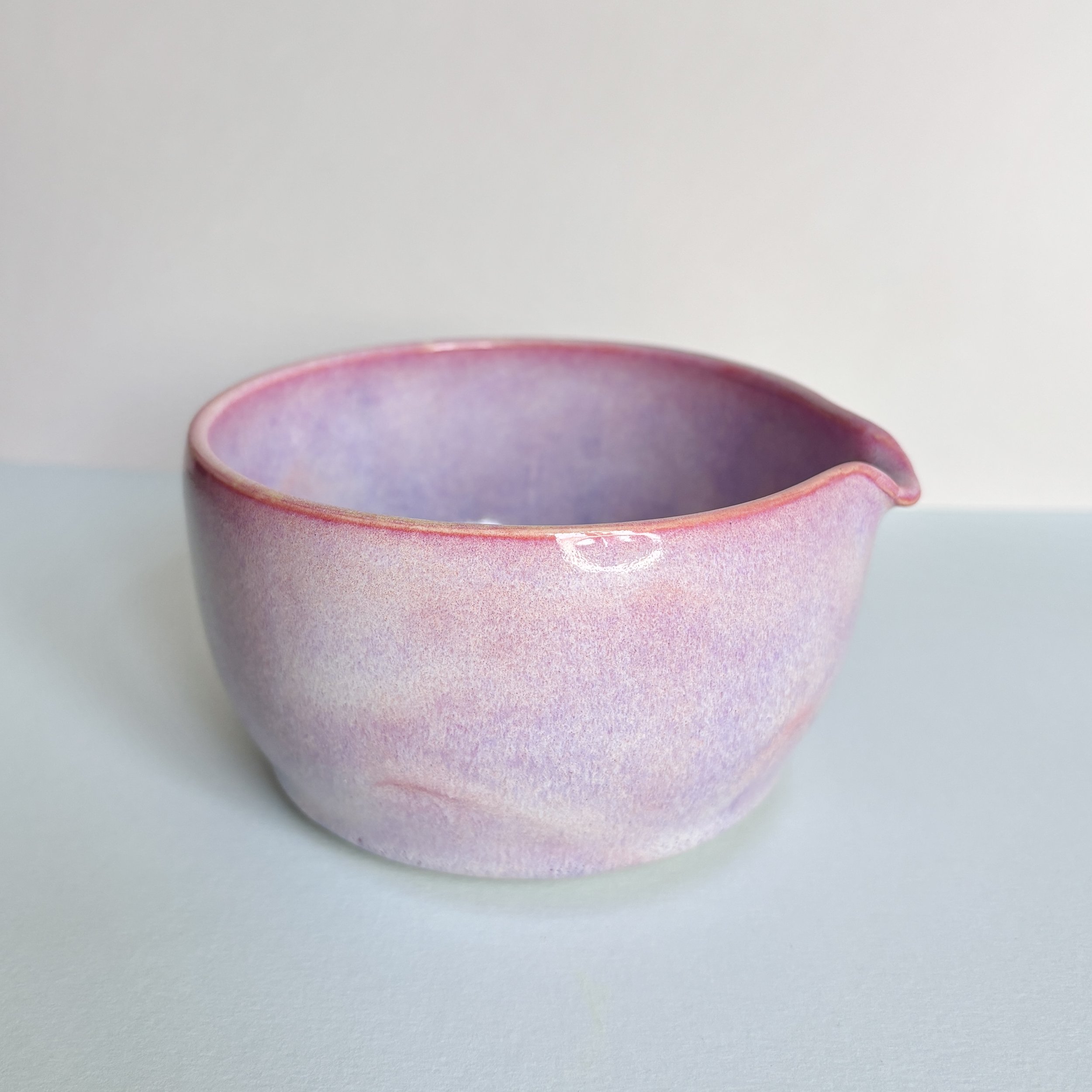 lilac matcha bowl