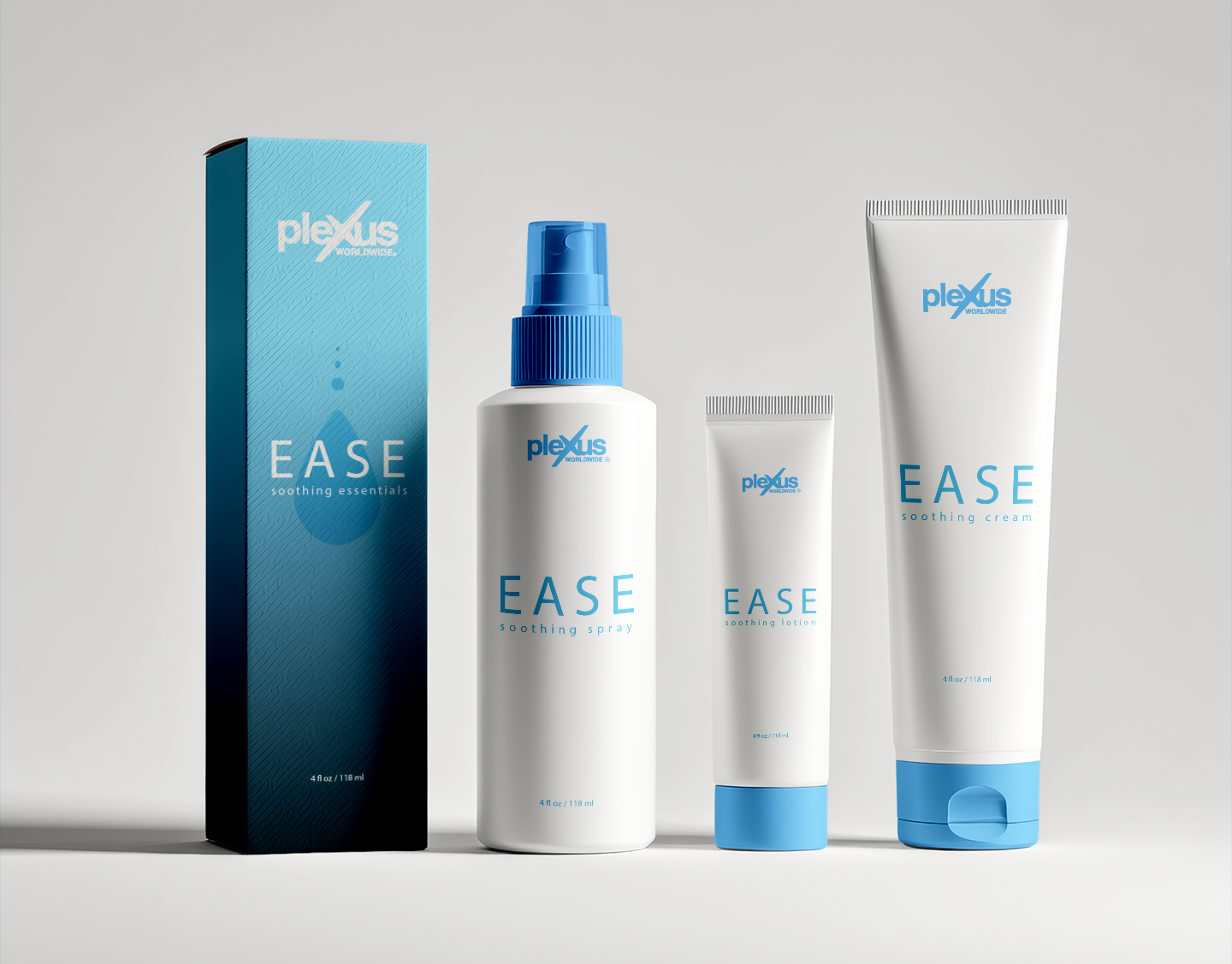 Plexus Ease Concept - Photoshop/Illustrator