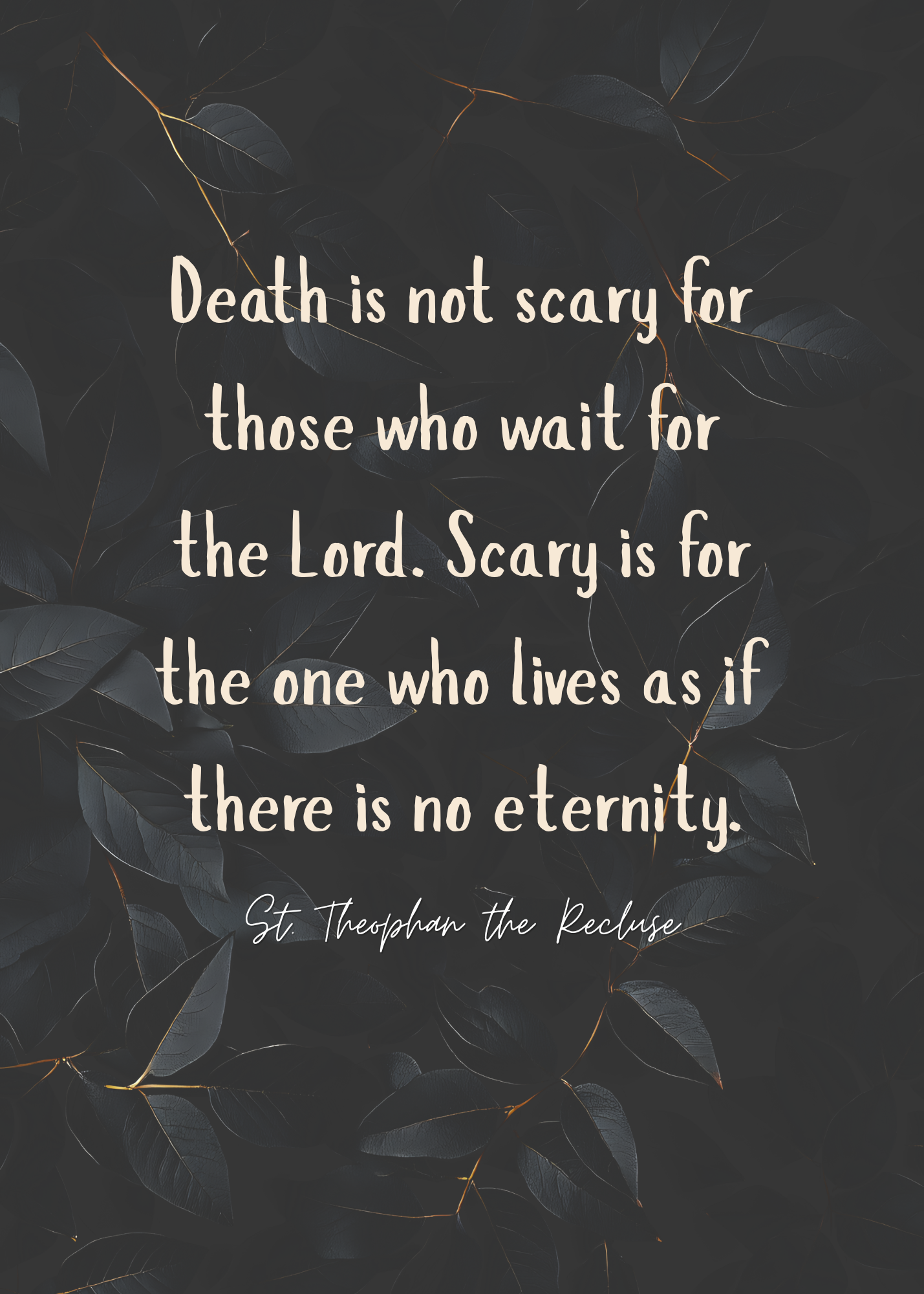 St. Theophan the Recluse Quote