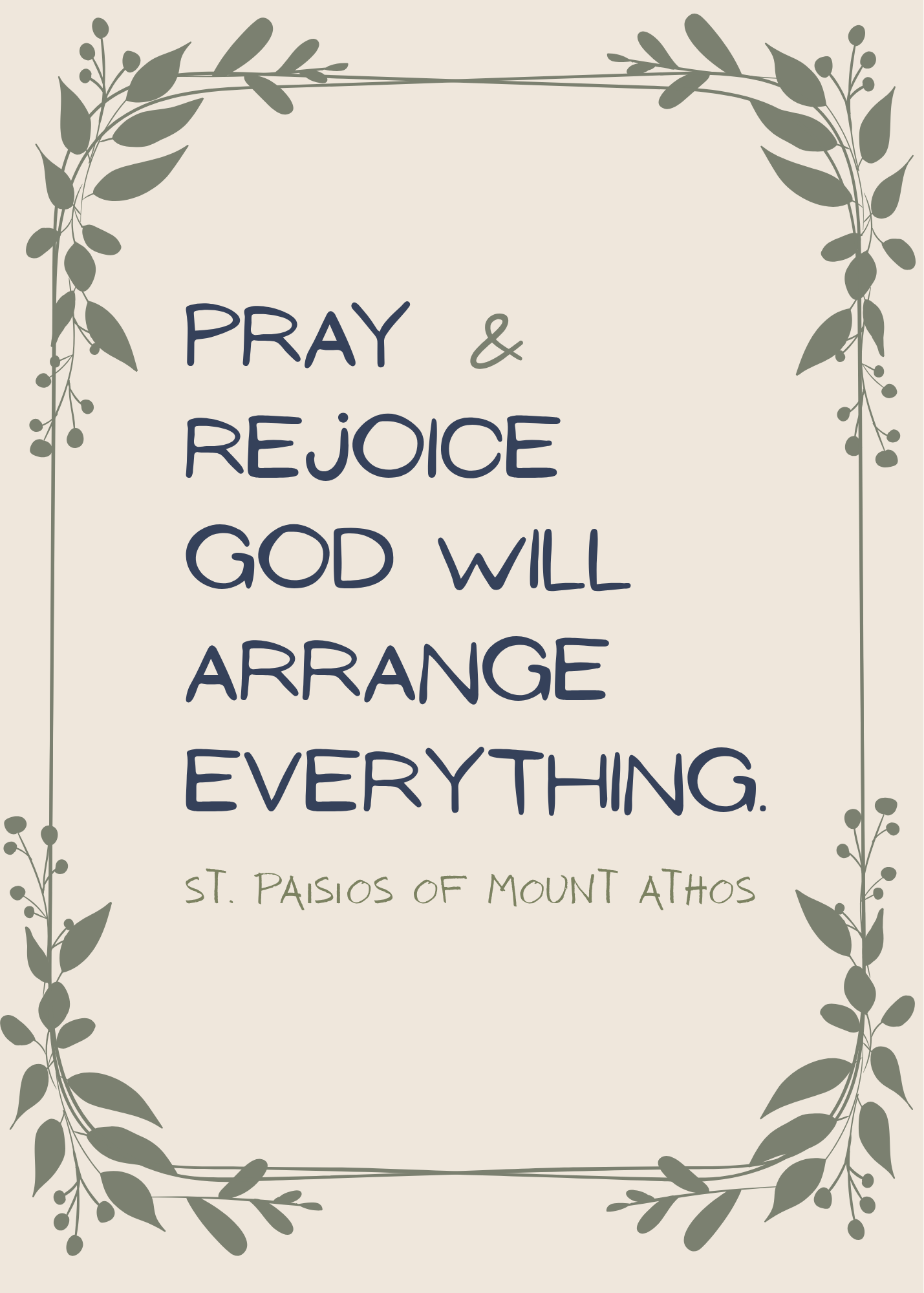 St. Paisios Quote