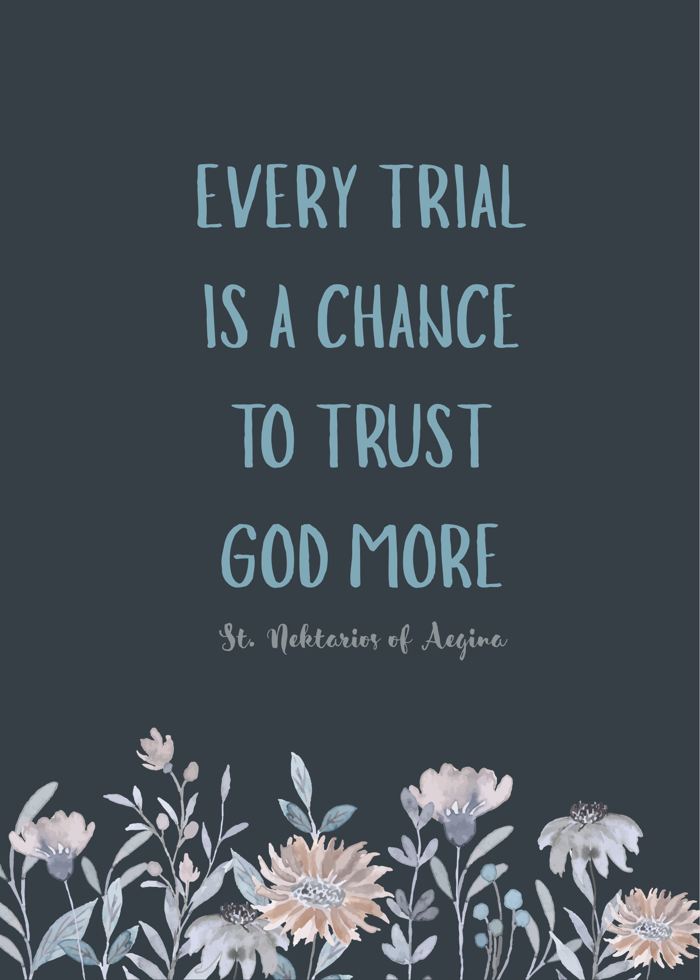 St. Nektarios Quote