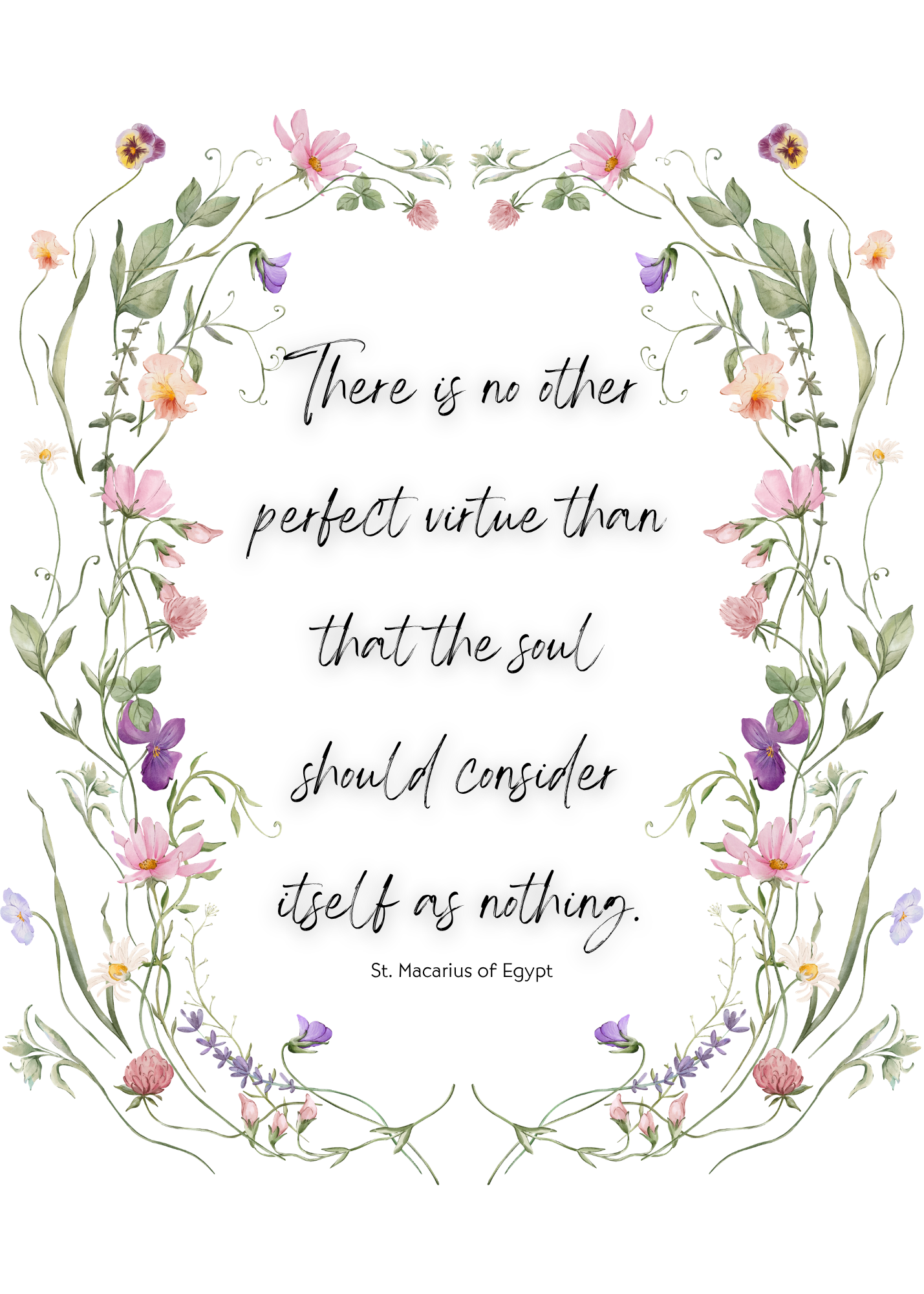 St. Macarius of Egypt Quote