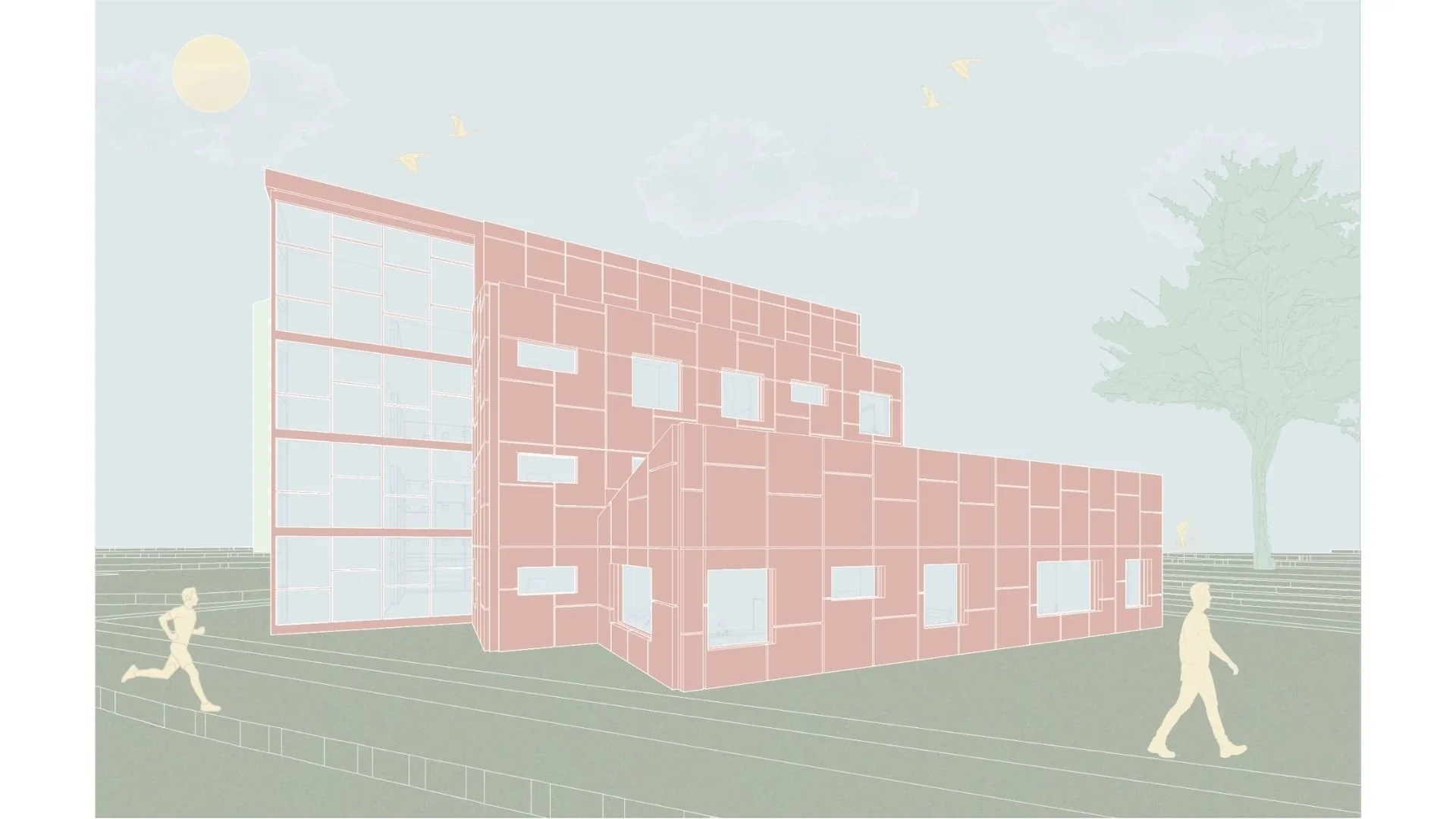 Exterior Perspective 1