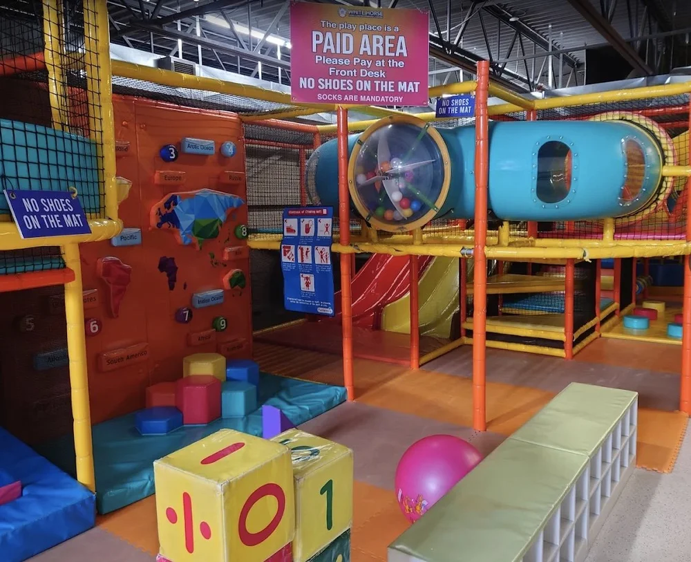 Indoor kids play area