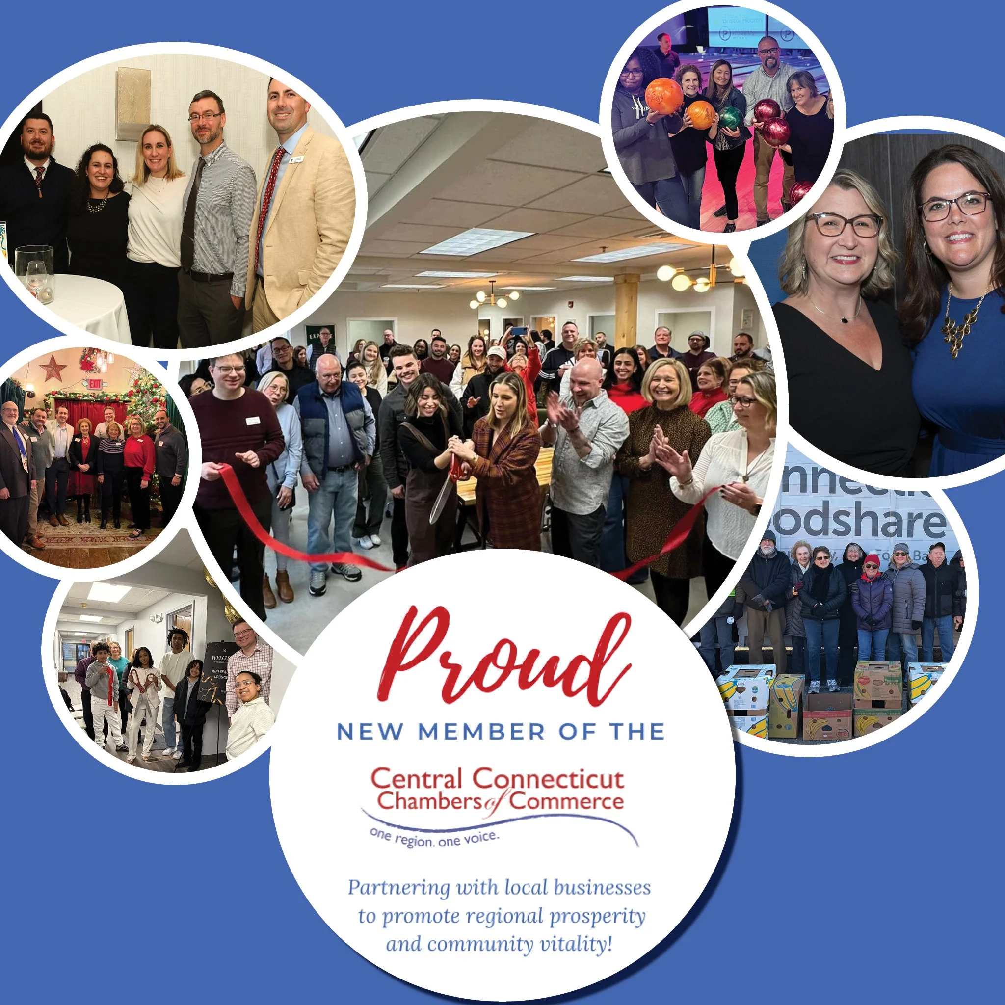 Proud, New Member of the Central Connecticut Chambers of Commerce