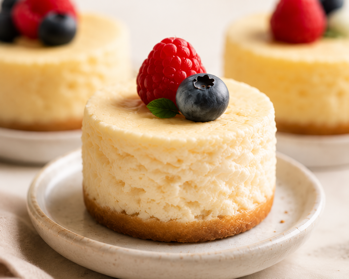 Velvet Cloud Mini Cheesecake