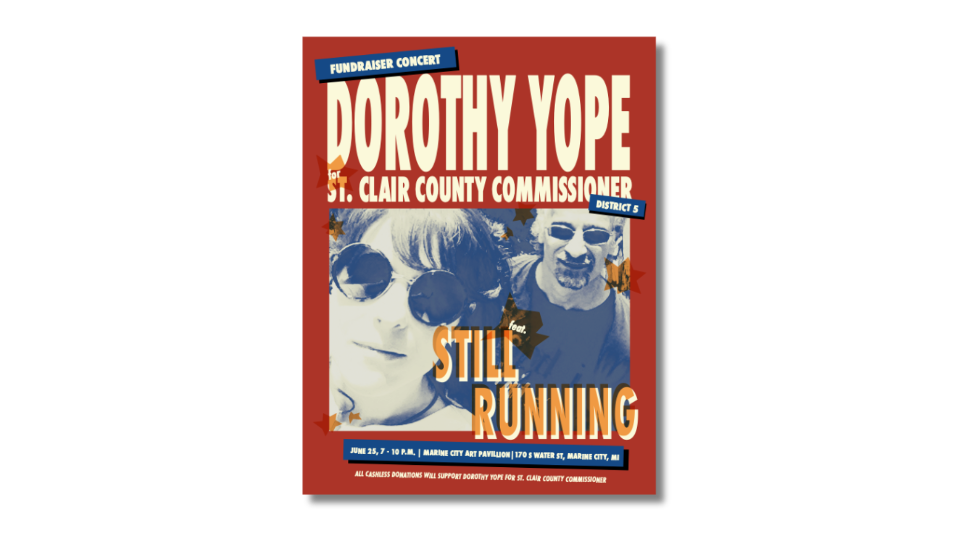 Fundraiser Concert Featuring Still Running