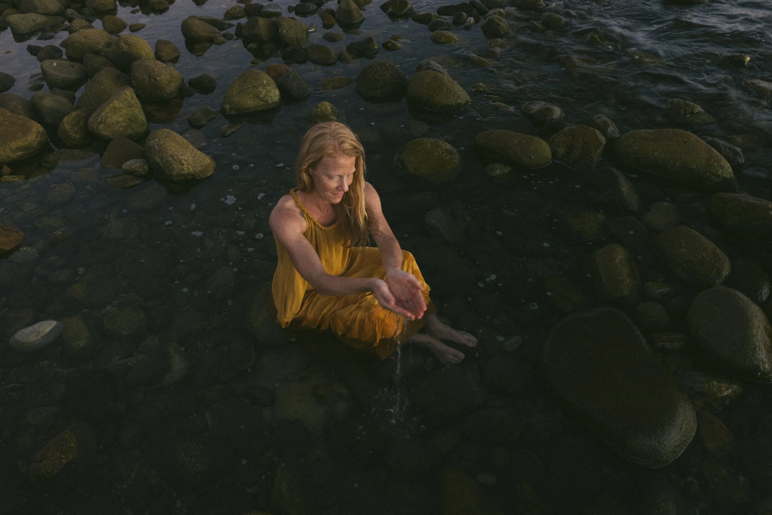 Primal Devotion embodiment practice using movement, breathwork, vocal expression, and elemental wisdom to reconnect with instinct and self-trust.