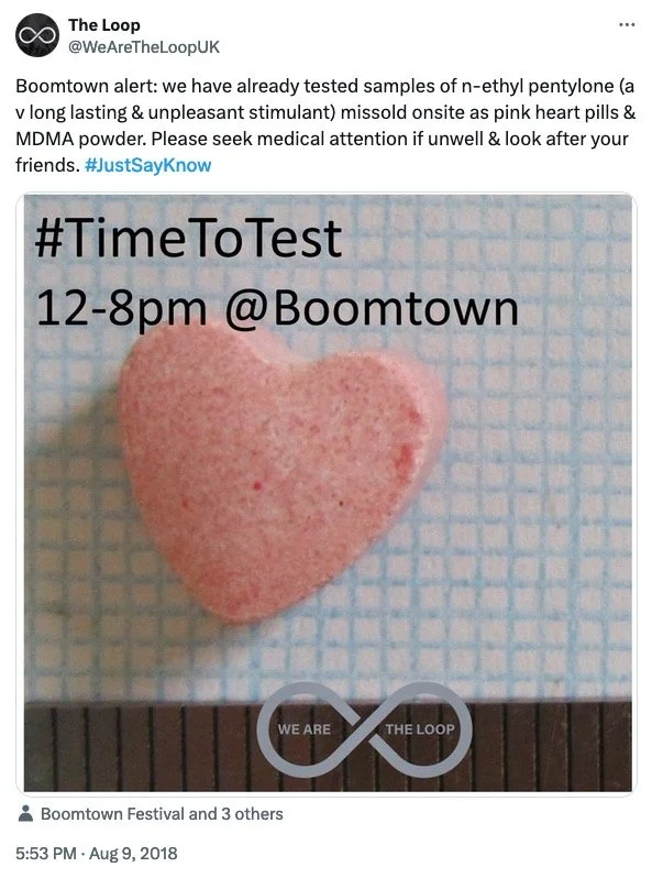 A pink, heart-shaped pill 