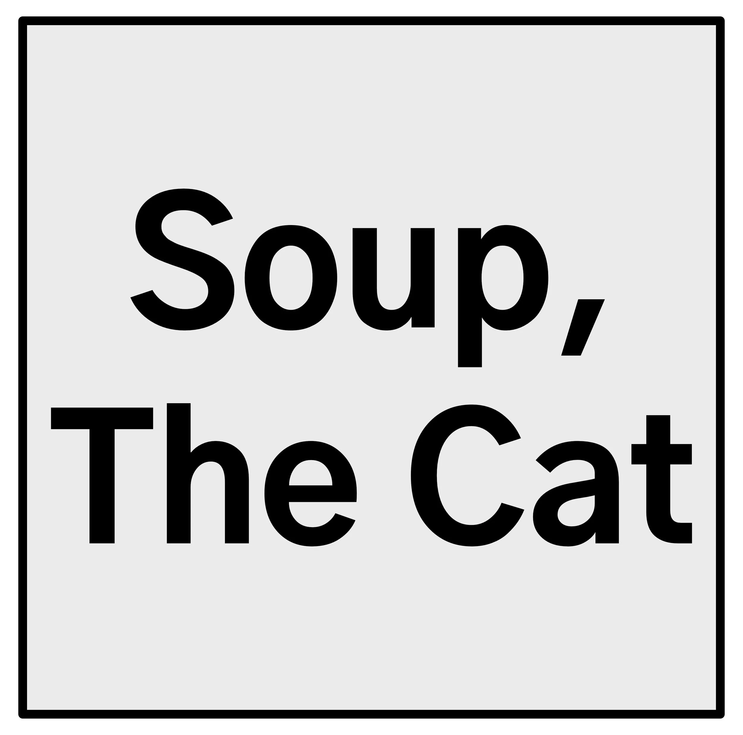 Soup, The Cat