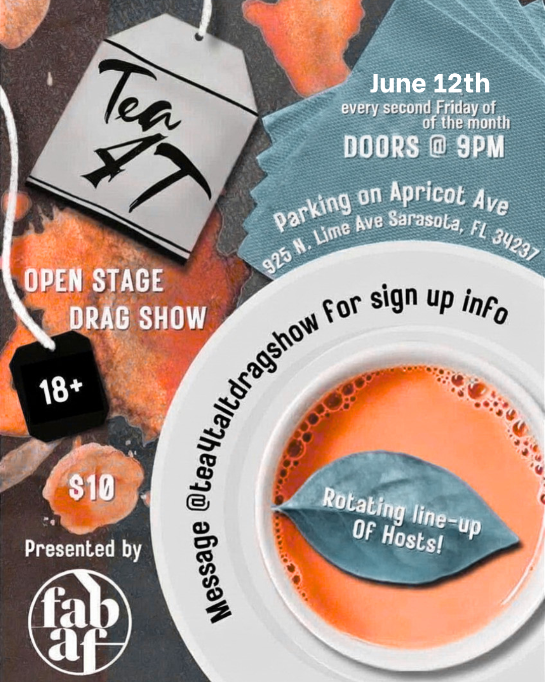 Tea4T-Drag Open Stage 